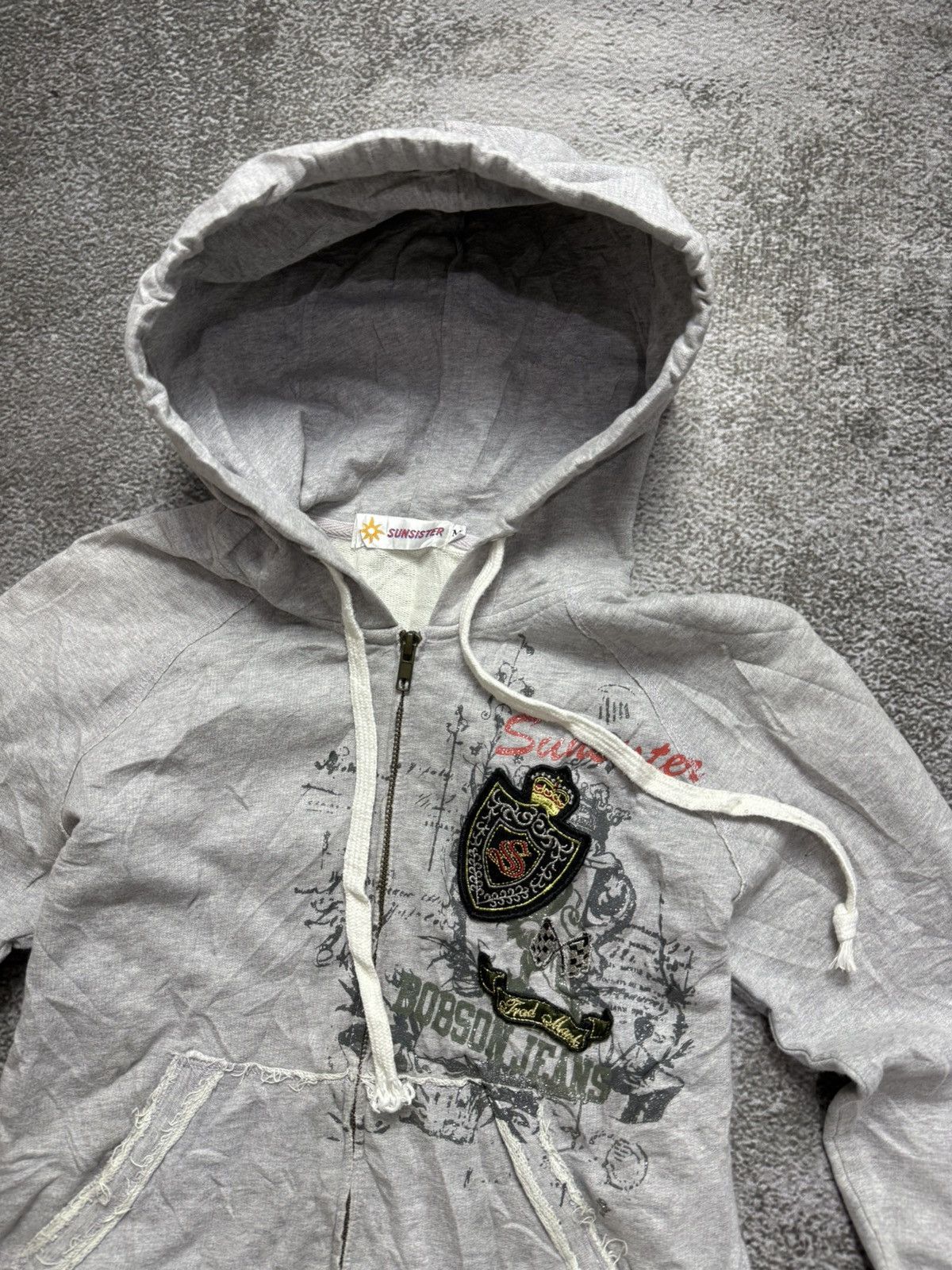 Japanese Brand Sunsiter bobson jeans patch hoodie Size US S / EU 44-46 / 1 - 6 Thumbnail