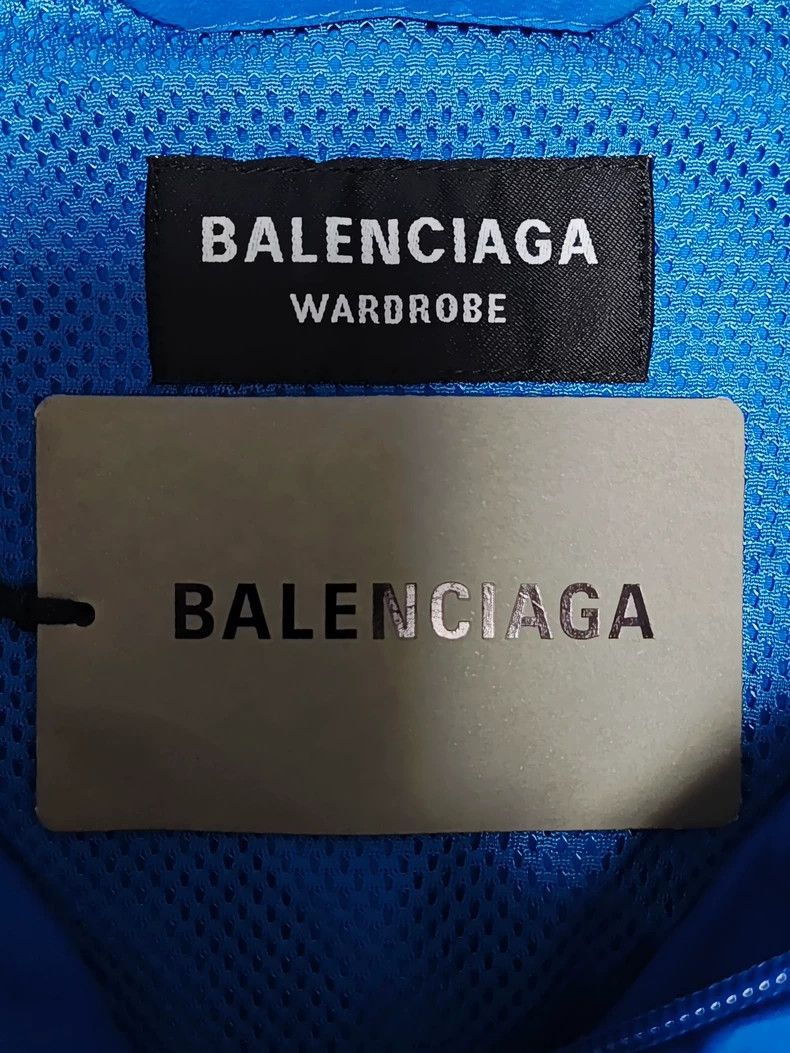 Balenciaga Balenciaga 21FW nylon sportyB stand up collar sports jacket Size US L / EU 52-54 / 3 - 5 Thumbnail