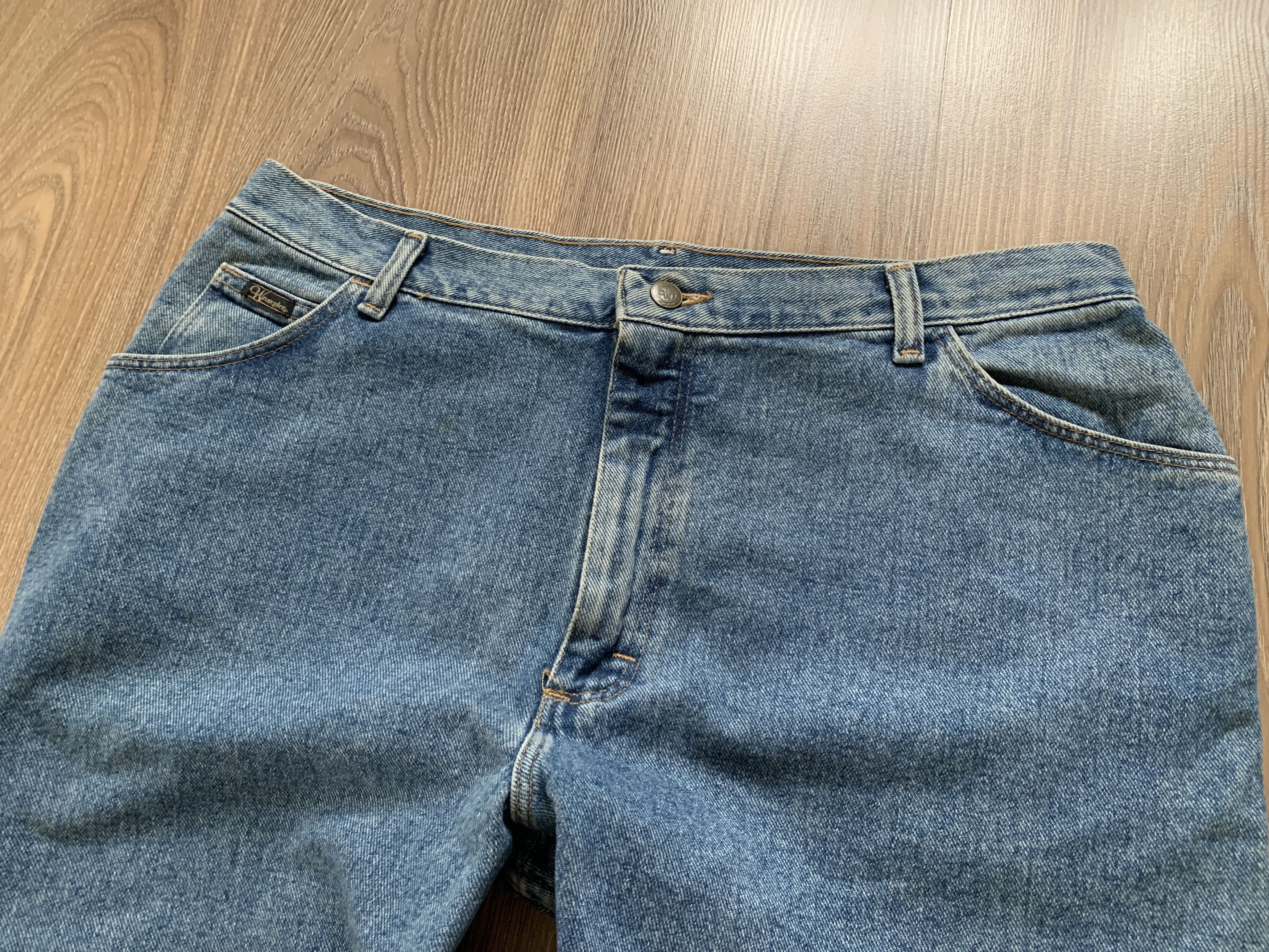 Denime × Wrangler Wrangler Light Blue Vintage Jeans Size US 36 / EU 52 - 4 Thumbnail