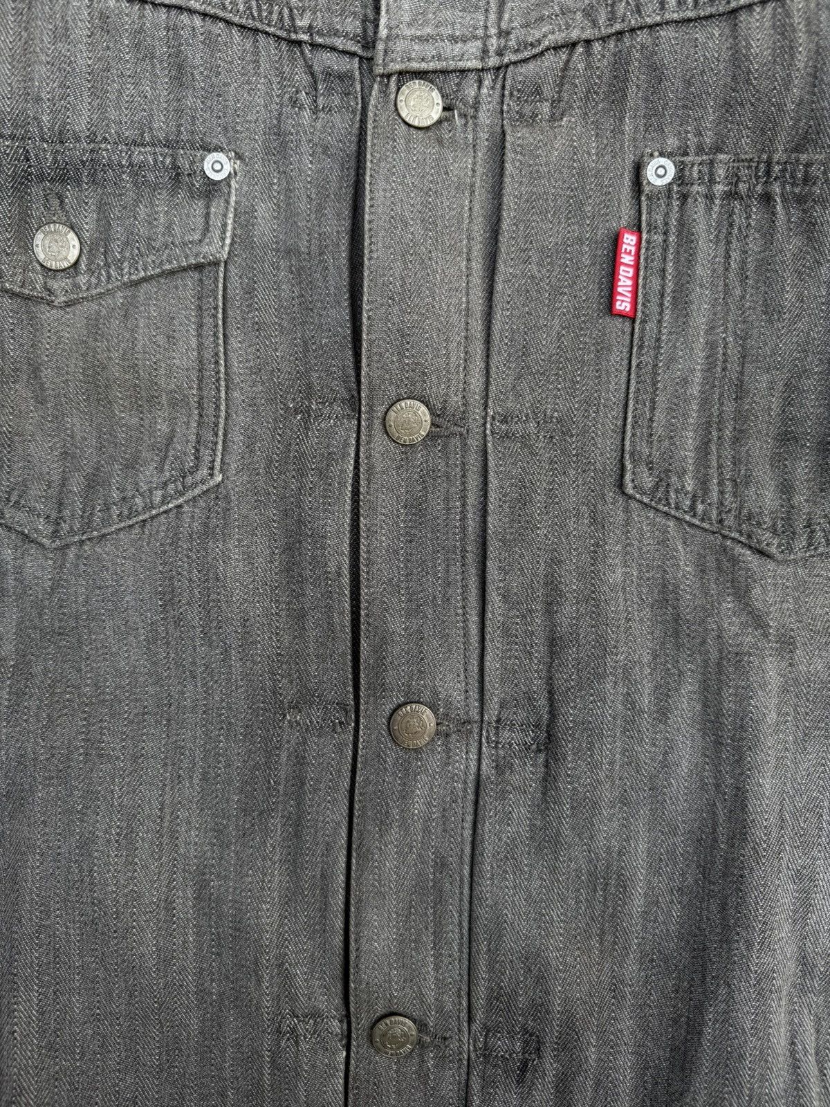 Ben Davis 80's Ben Davis HBT Trucker Jacket Size US M / EU 48-50 / 2 - 7 Thumbnail