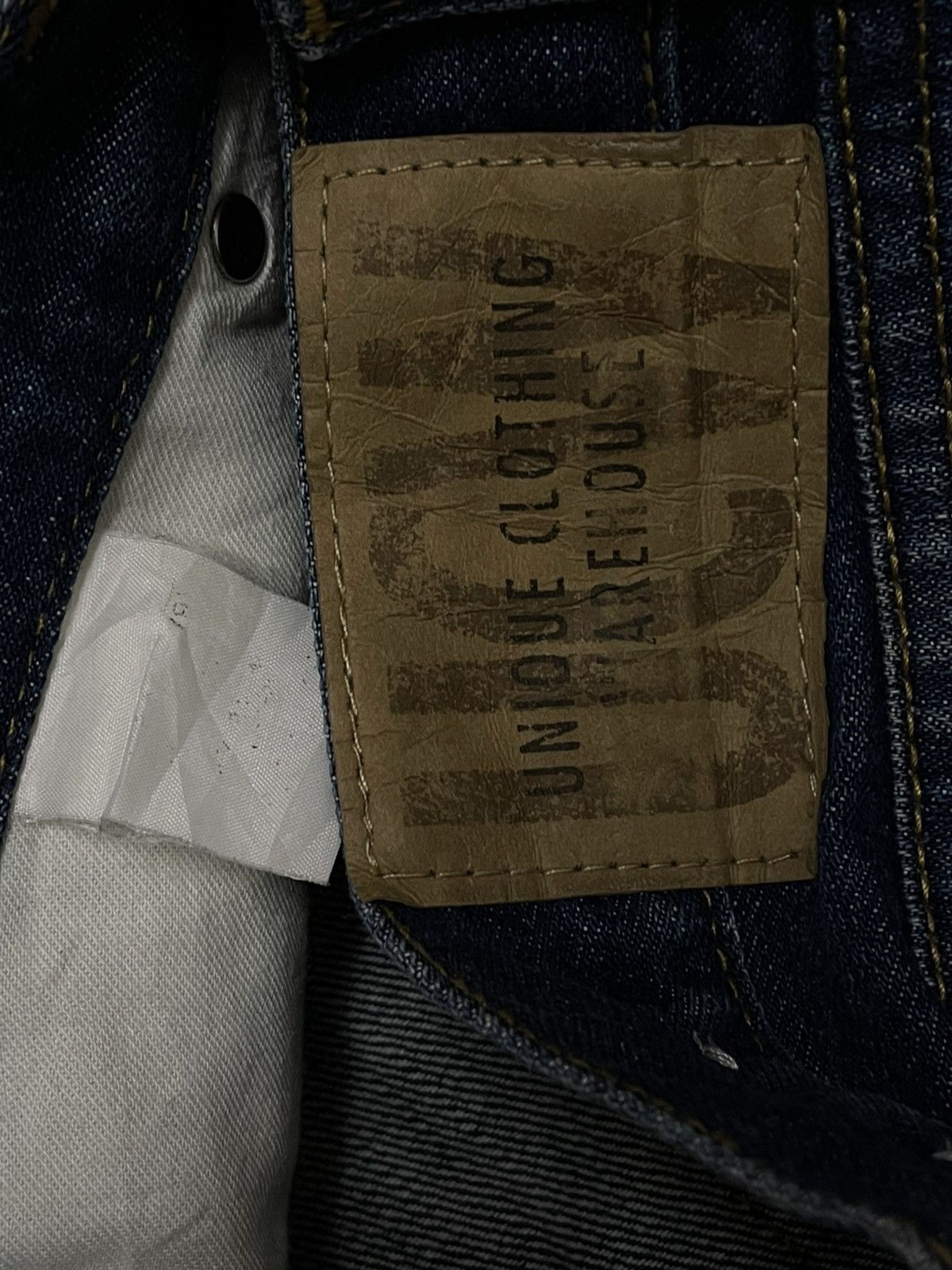 Japanese Brand VINTAGE UCV 90S JAPAN DESIGNER INDIGO STREETWEAR DENIM Size US 30 / EU 46 - 16 Thumbnail
