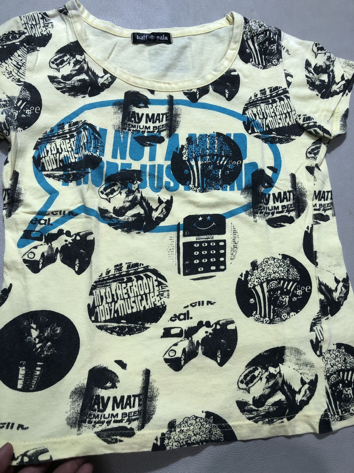 Hysteric Glamour Japanese Gothic Poem Half Palu Rock Punk Style Size US M / EU 48-50 / 2 - 6 Thumbnail