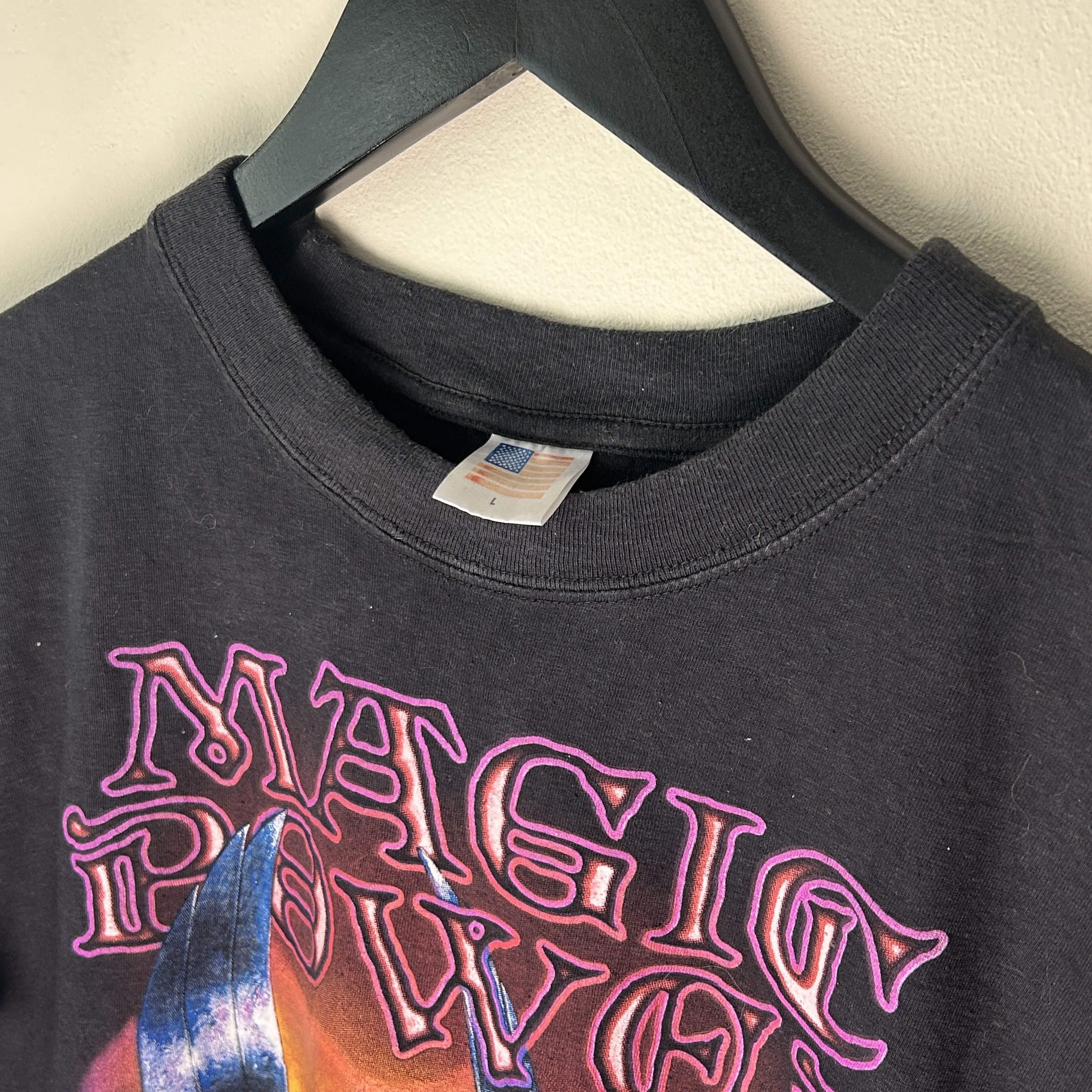 Band Tees Vintage Magic Power Boris Vallejo 90's Art T-shirt Size US L / EU 52-54 / 3 - 3 Thumbnail