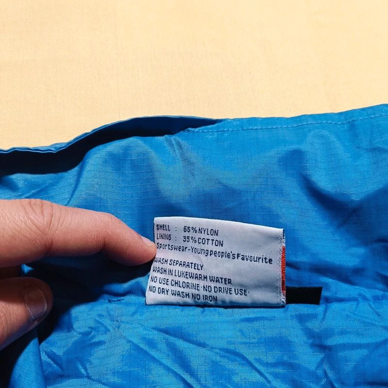 Southpole Vintage 90s Rare Southpole Blue Light Jacket Big Logo M Size US M / EU 48-50 / 2 - 11 Thumbnail