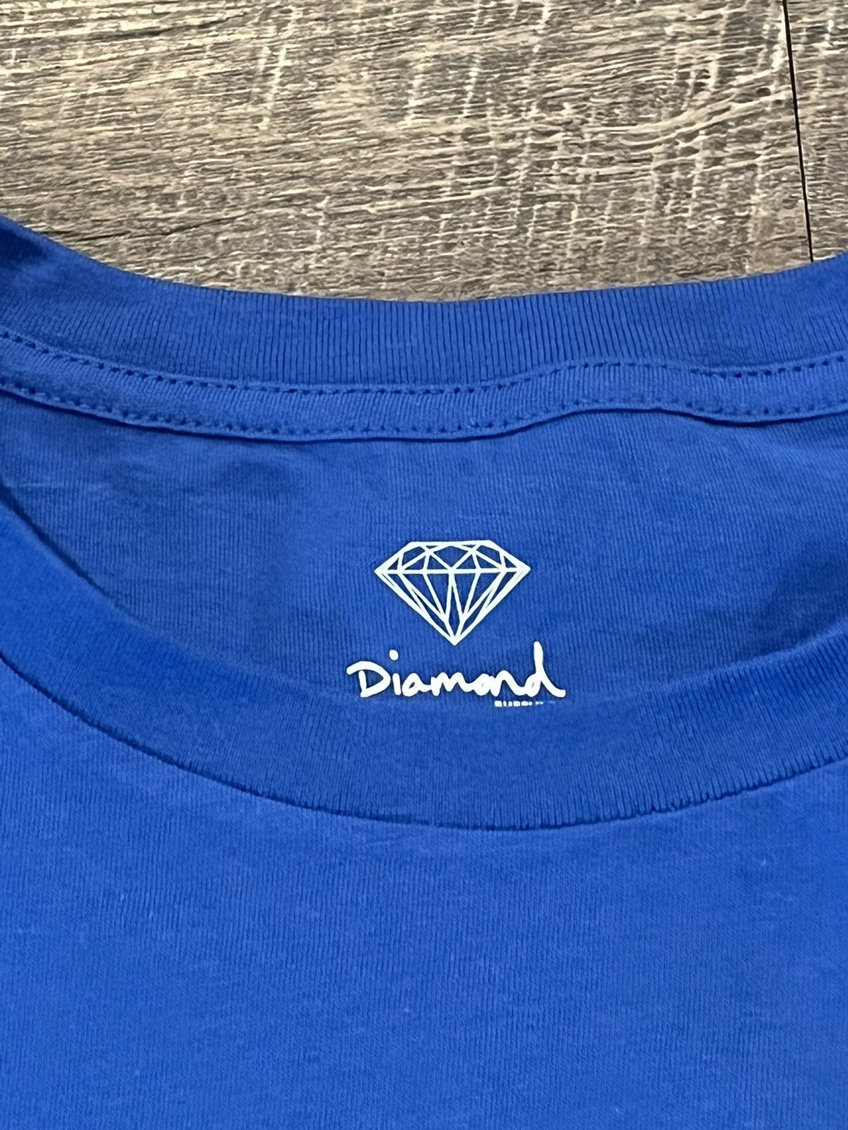 Diamond Supply Co. Diamond Supply Co Los Angeles Blue Tee Shirt Size XL Size US XL / EU 56 / 4 - 6 Thumbnail