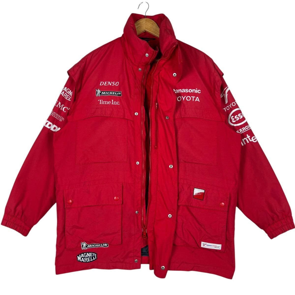 Formula 1 🔥 Vintage Panasonic Toyota Racing Team Formula 1 jacket. Size US M / EU 48-50 / 2 - 10 Thumbnail