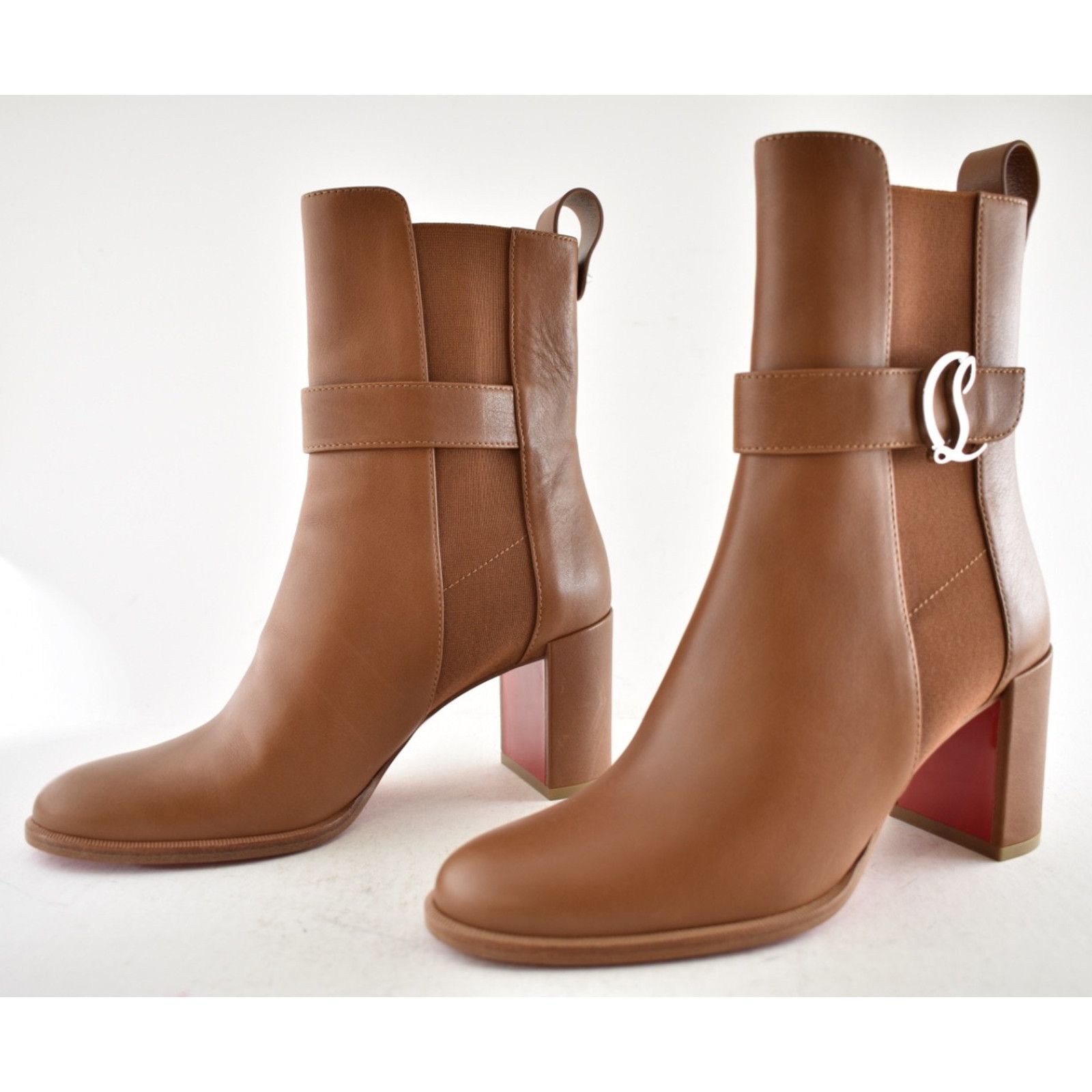 Christian Louboutin Christian Louboutin CL Chelsea Booty 70 Ankle Bootie 37 Size US 6 / IT 36 - 11 Thumbnail