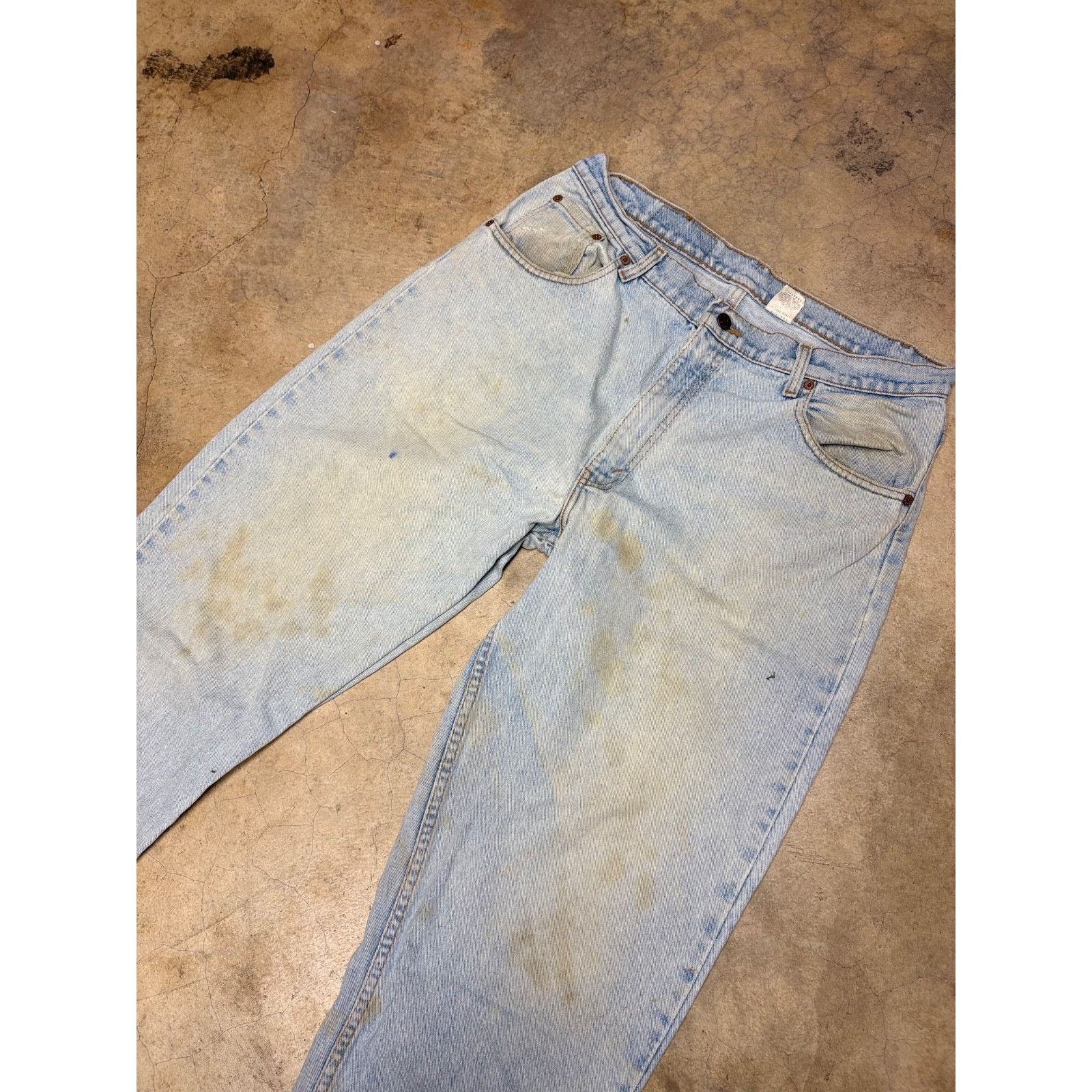 Levi's VTG Levi’s 560 Loose Fit High Rise Light Jeans USA Made 36 Size US 36 / EU 52 - 7 Thumbnail
