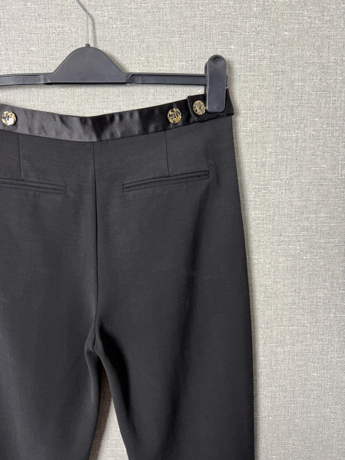 Alexander Wang Alexander Wang Black Cropped Trousers Pants Wool & Viscose Size 26" / US 2 / IT 38 - 12 Thumbnail