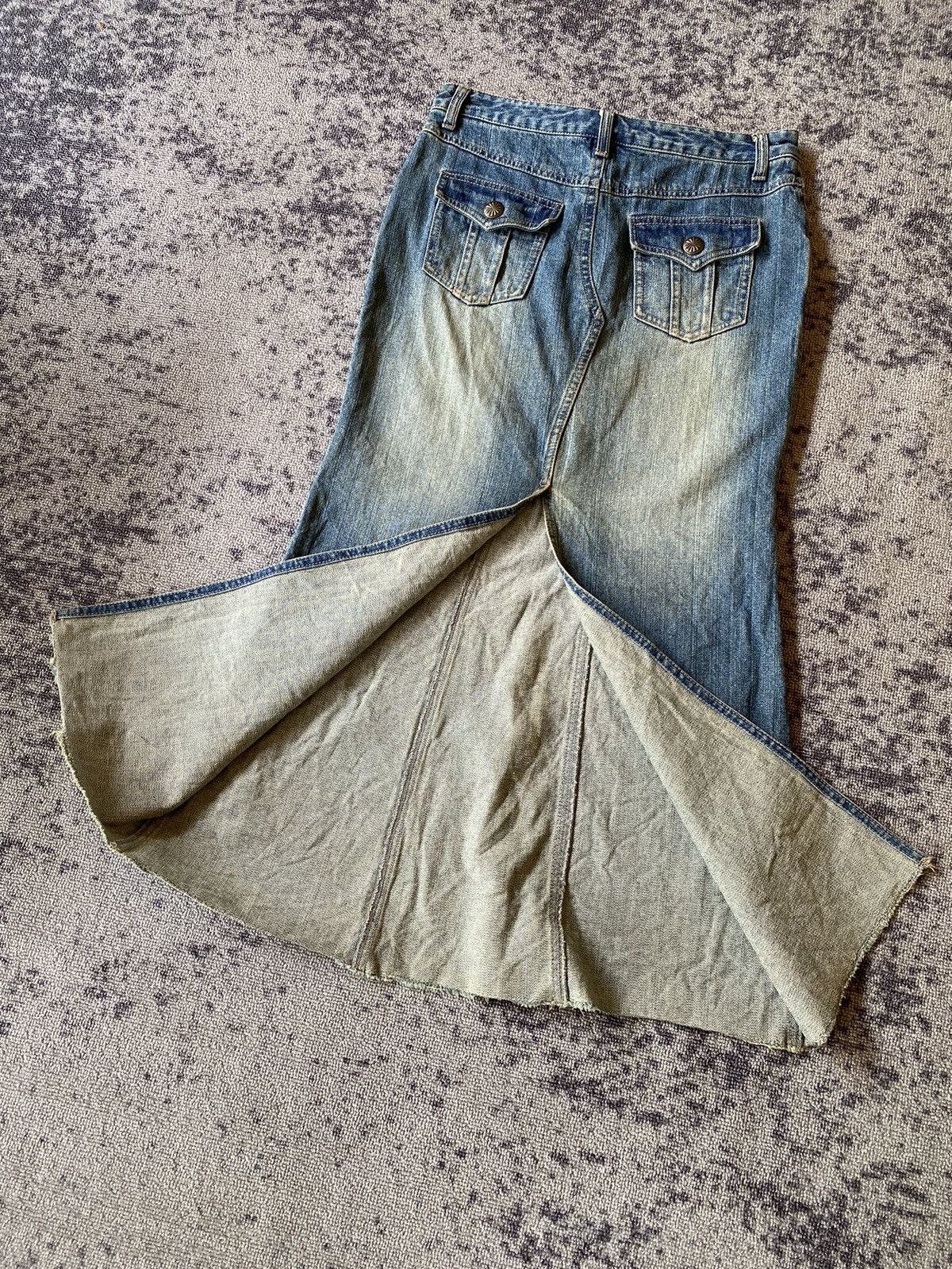 Hysteric Glamour Y2k unknow ifsixwasnine distressed skirt Size 29" - 5 Thumbnail