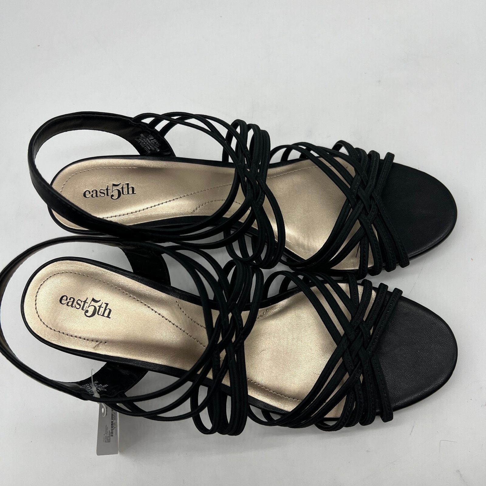Other east 5th Womens Niko Heeled Sandals Black Size 10M Size US 10 / IT 40 - 6 Thumbnail