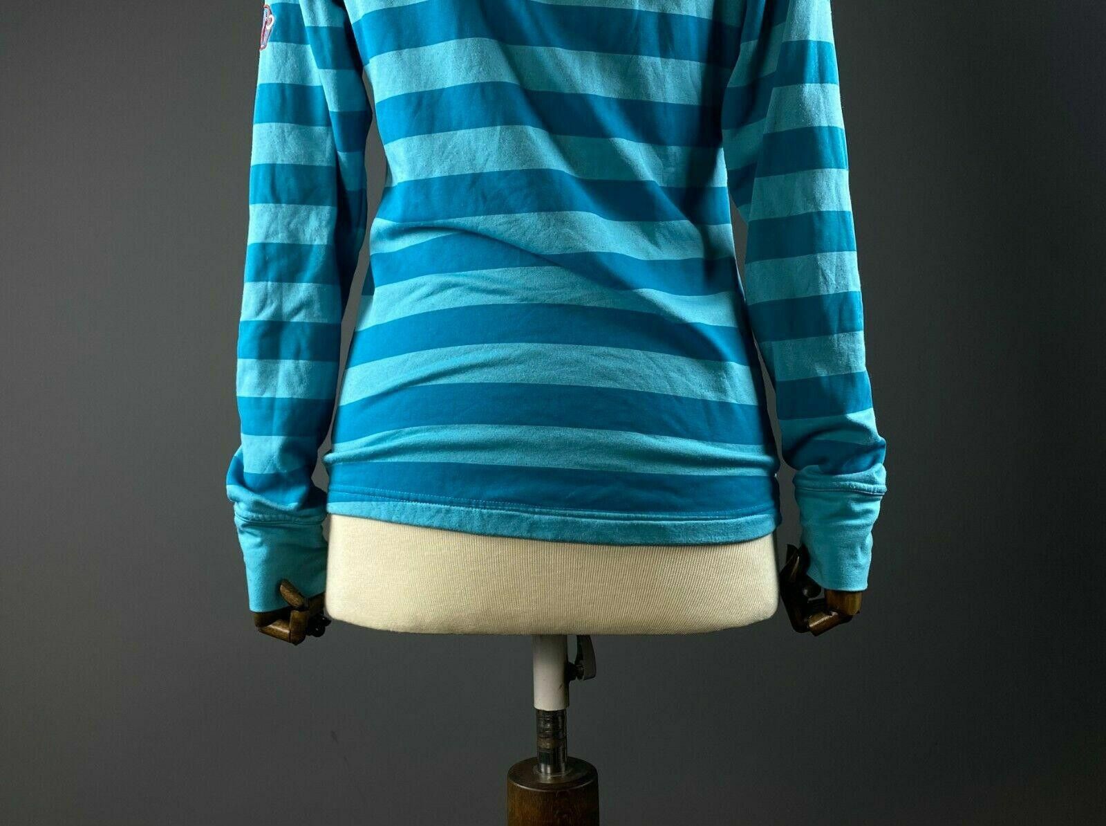 Mammut Ladies Mammut Swiss Design Blue Neck Zip Up Jumper Size M Size M / US 6-8 / IT 42-44 - 9 Thumbnail