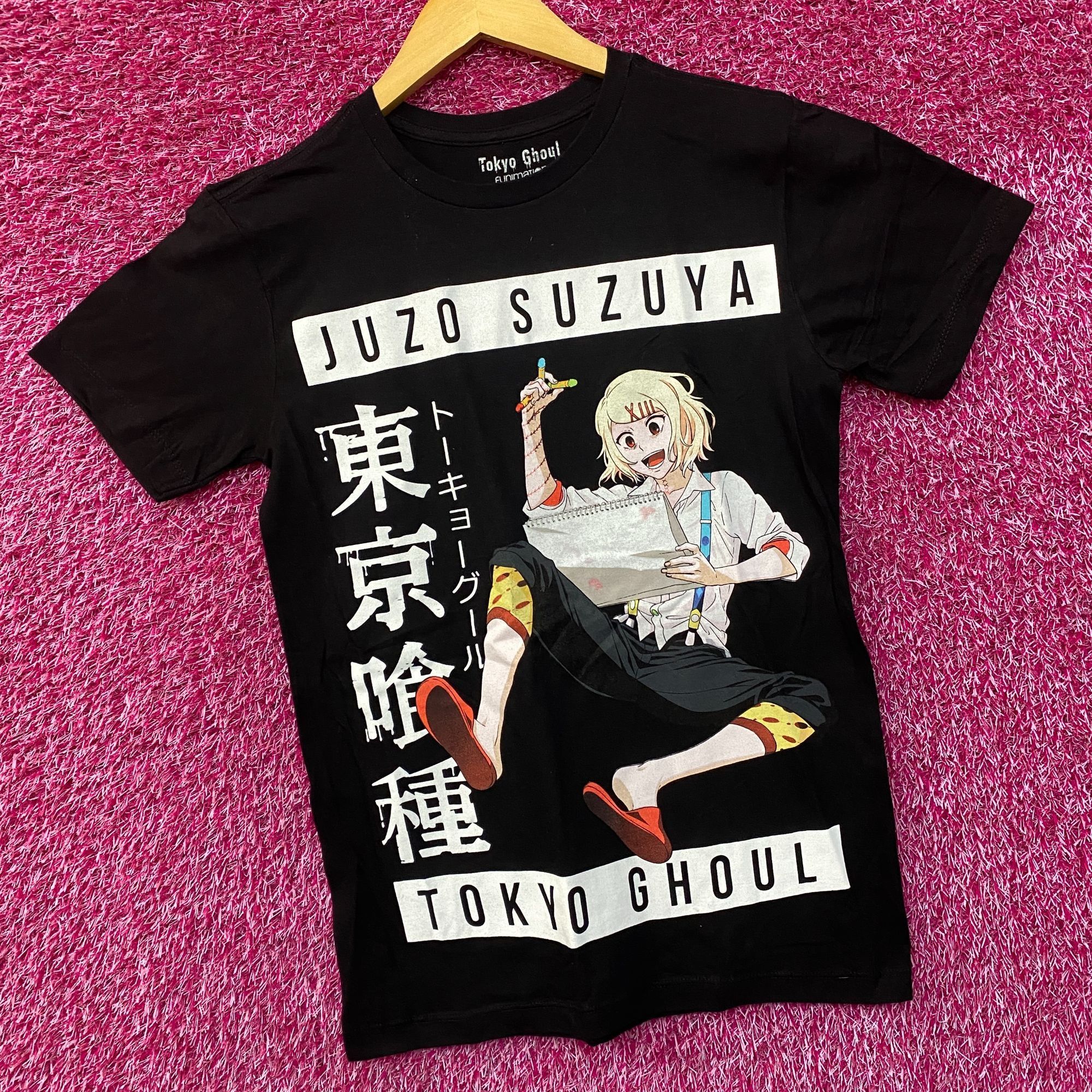 Anime Tokyo Ghoul Juzo Suzuya Anime T-Shirt Extra Small Size US XS / EU 42 / 0 - 3 Thumbnail