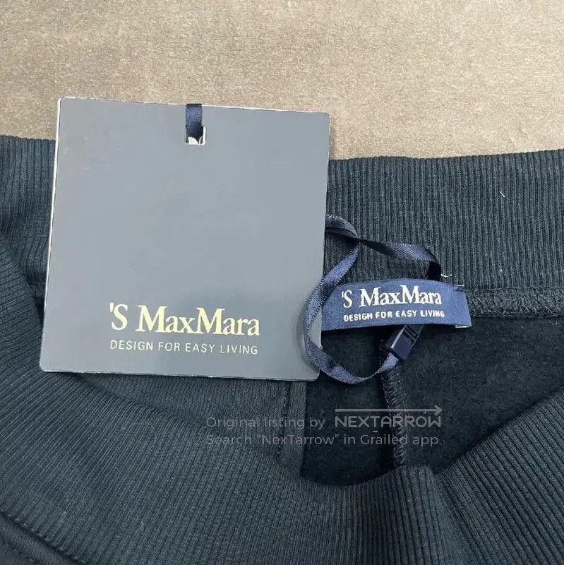 Max Mara MaxMara Cotton Casual Pants in Deep Blue . Size 22" - 3 Thumbnail