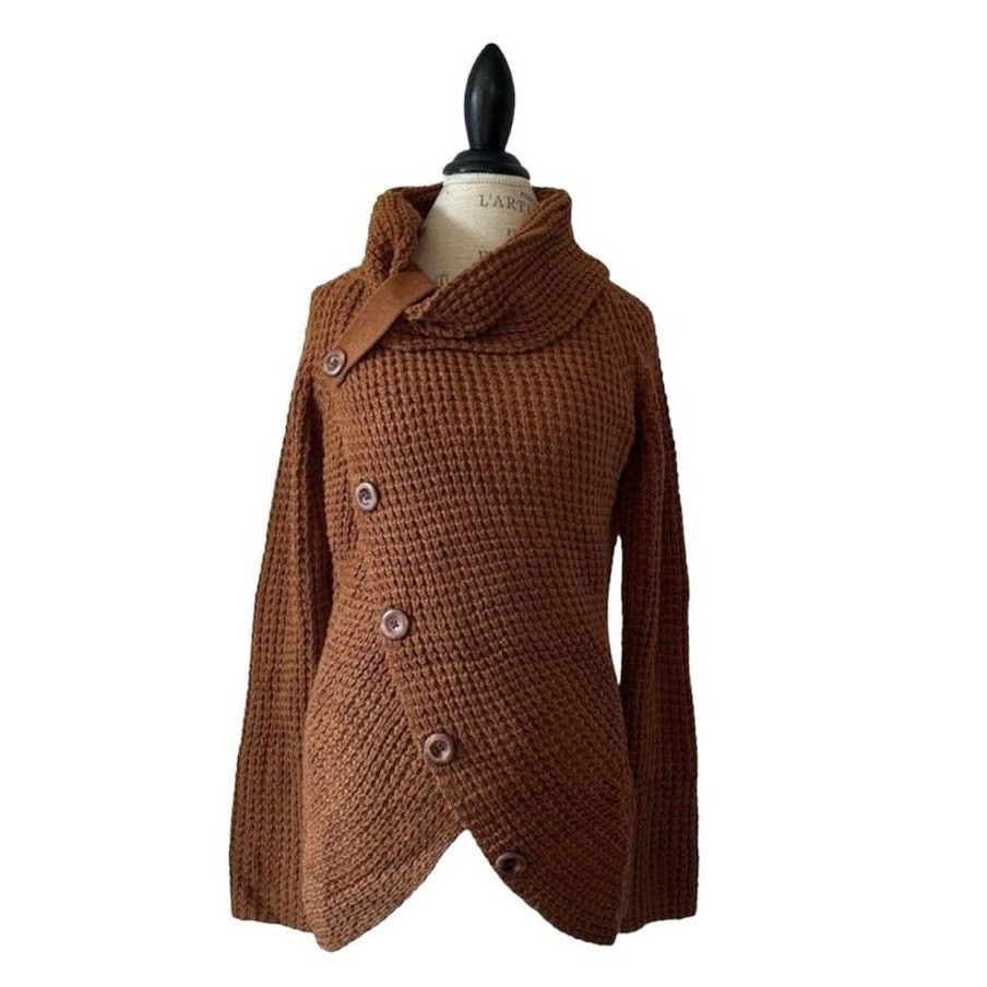 Other Cowl neck knit cross cross front sweater Size M / US 6-8 / IT 42-44 - 2 Thumbnail