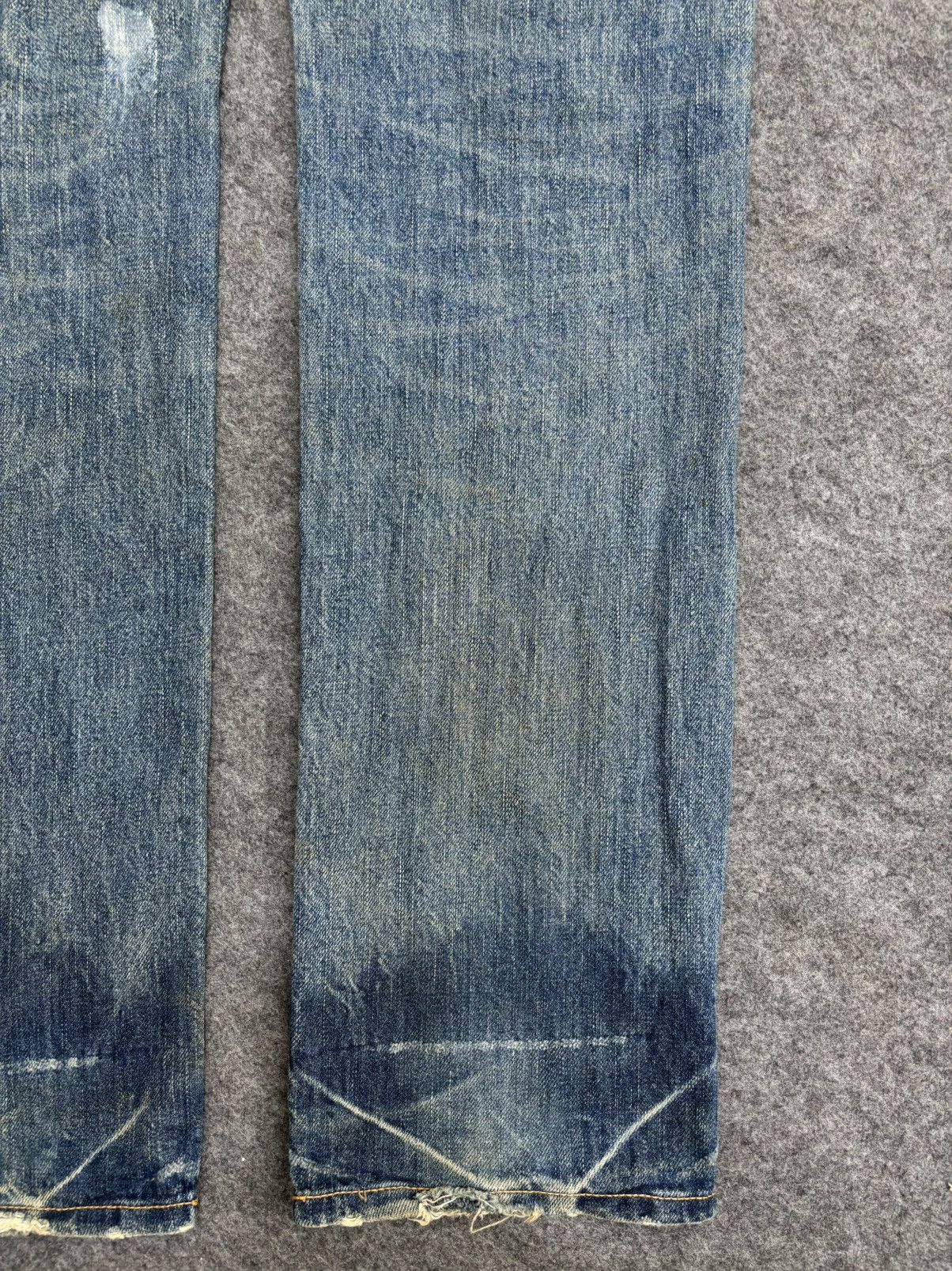 PPFM 💥PPFM Patchwork💥Archival Patchwork Distressed Denim F595 Size US 33 - 17 Thumbnail