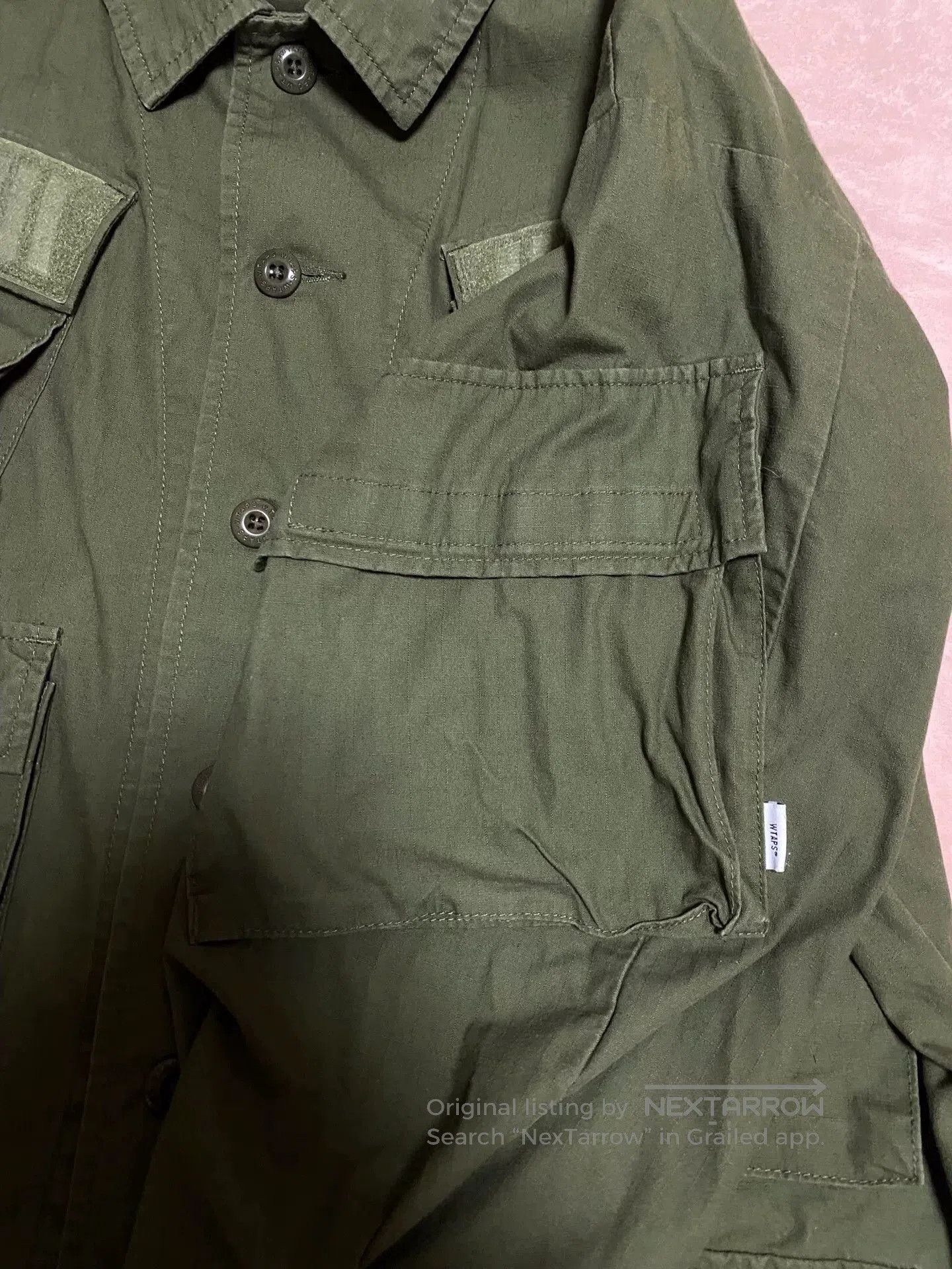 Wtaps wtaps military style green jacket shirt. Size US M / EU 48-50 / 2 - 5 Thumbnail