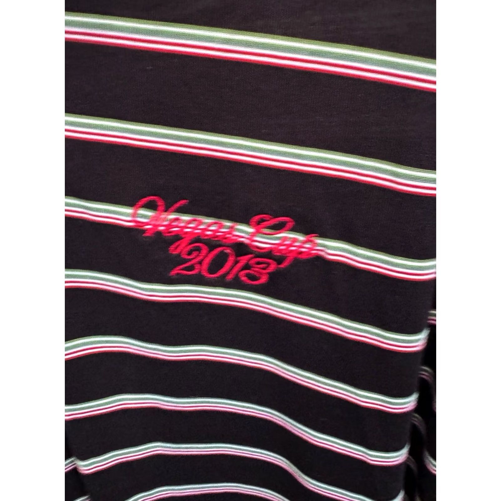 Vintage Bobby Jones Vegas Cup Stripe Golf Shirt Medium M Mens Size US M / EU 48-50 / 2 - 6 Thumbnail