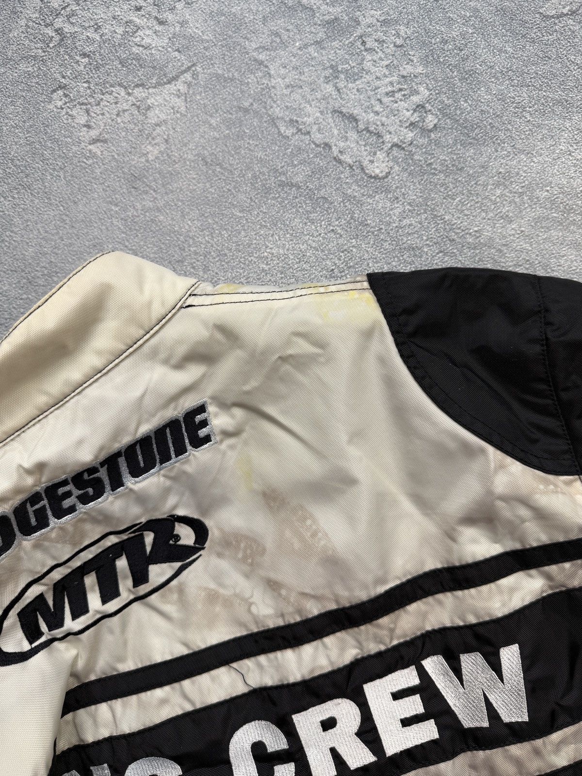NASCAR Vintage Speed Freak #74 Fast Lane Nascar Racing Moto Jacket Size US M / EU 48-50 / 2 - 12 Thumbnail