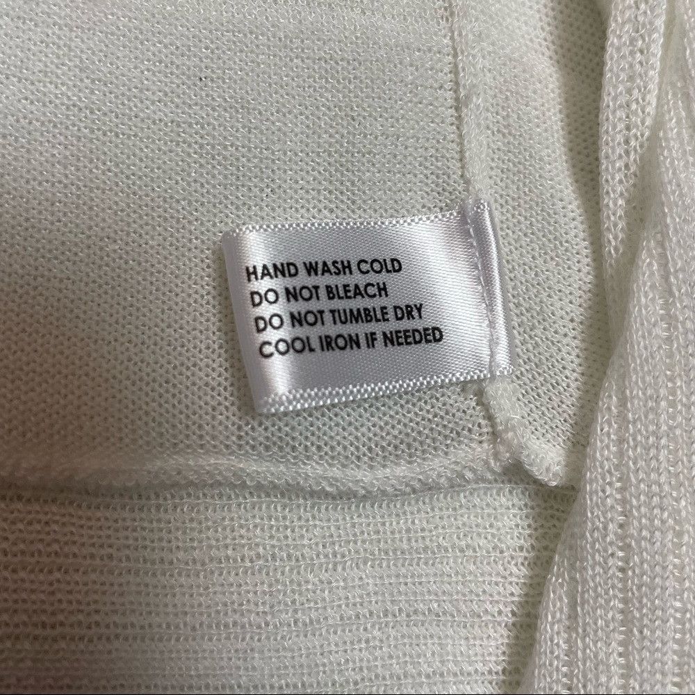 White + Warren White + Warren Open Front Rayon Cotton Cardigan Size S Size S / US 4 / IT 40 - 7 Thumbnail