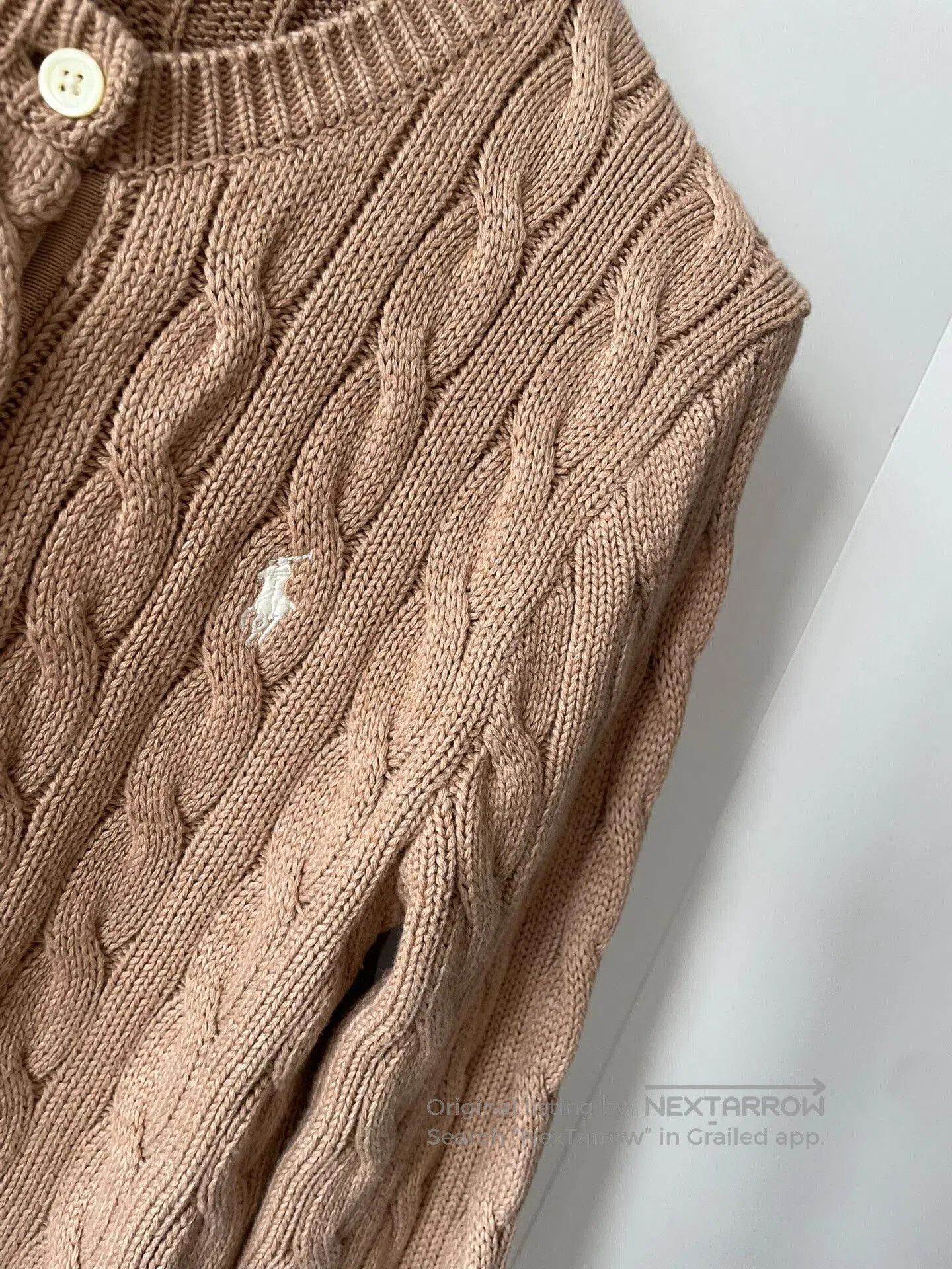 Polo Ralph Lauren Ralph Lauren Women's Cable Knit Cardigan. Size S / US 4 / IT 40 - 3 Thumbnail