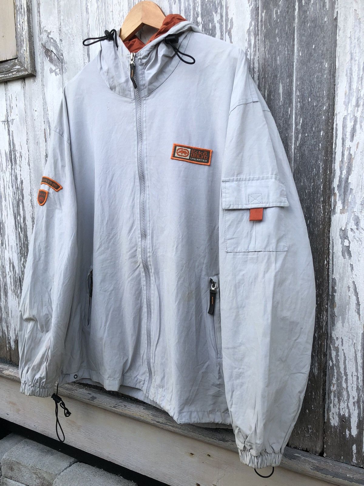 Ecko Unltd. × Vintage 🔥Vintage🔥Y2K Oversized Ecko Unlimited Fullzipper Jacket Size US XL / EU 56 / 4 - 6 Thumbnail