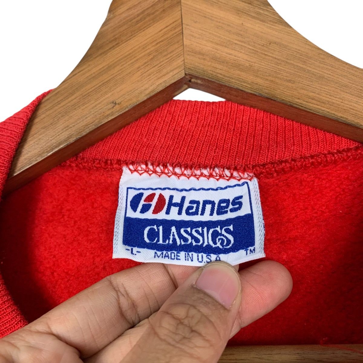 Hanes HANES Classic Sweatshirt Lorry’s Markets Big Logo #2195-C97 Size US L / EU 52-54 / 3 - 11 Thumbnail