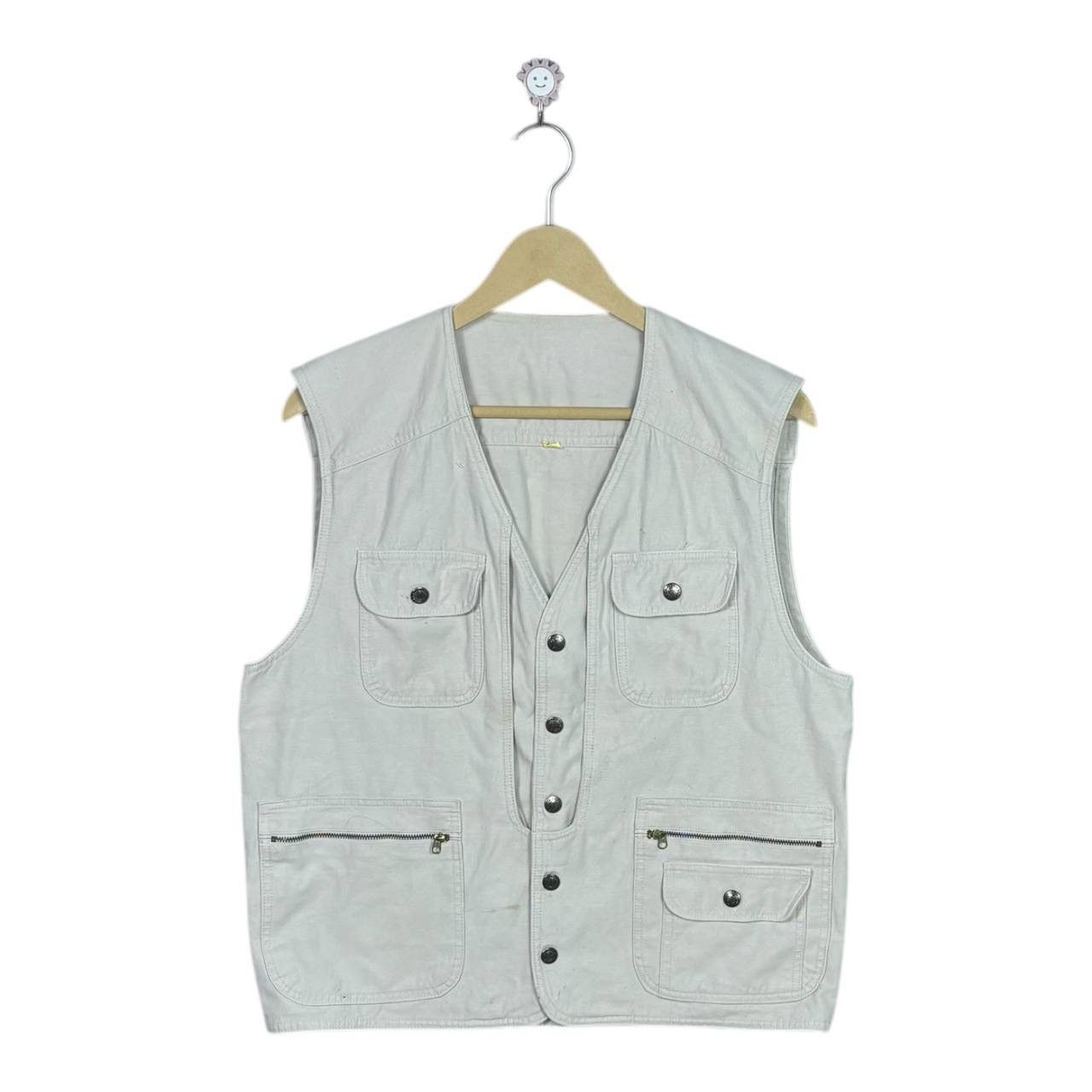 Vintage 90s Sun Rocky Multi-Pocket Utility Fishing Vest