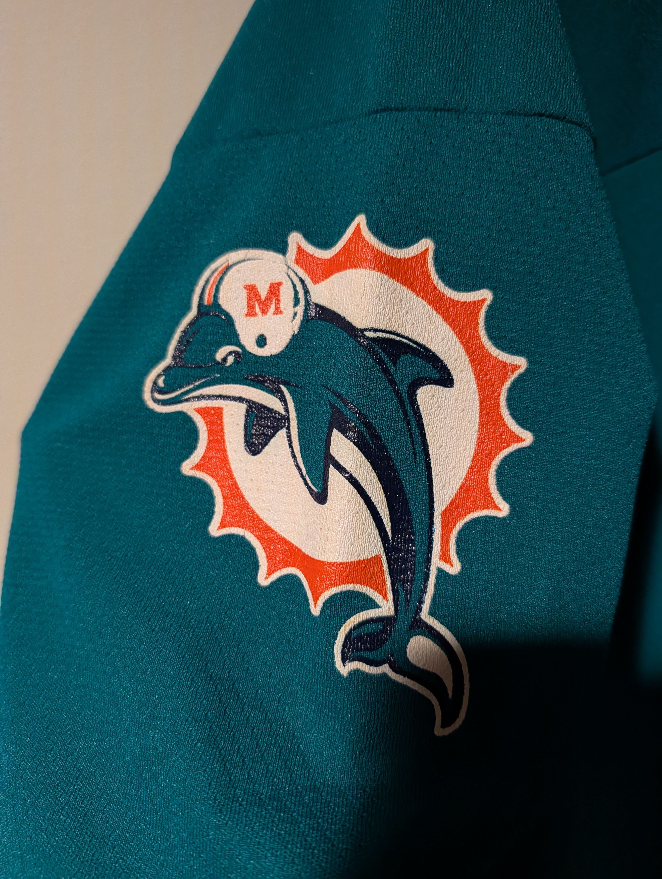 Logo 7 Vintage MIAMI DOLPHINS NFL Jersey DAN MARINO Logo 7 EUC Size US XXL / EU 58 / 5 - 3 Thumbnail