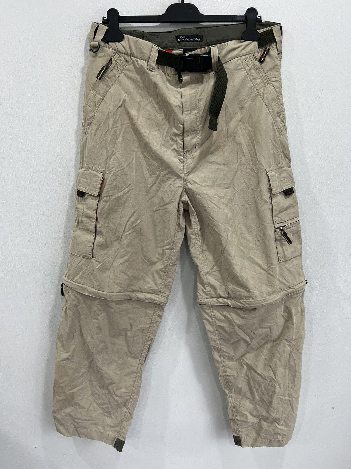 Vintage Vintage Hybrid Cargo Hiking Pants shorts 36x30 Size US 36 / EU 52 - 1 Thumbnail