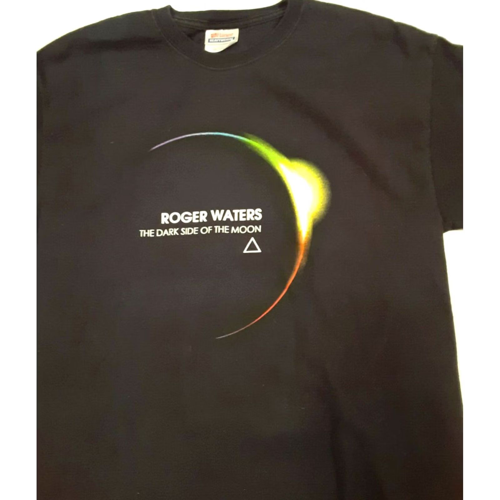 Hanes Vintage Roger Waters Dark Side of the Moon World Tour Hanes T-Shirt 2007 Med Size US M / EU 48-50 / 2 - 2 Thumbnail