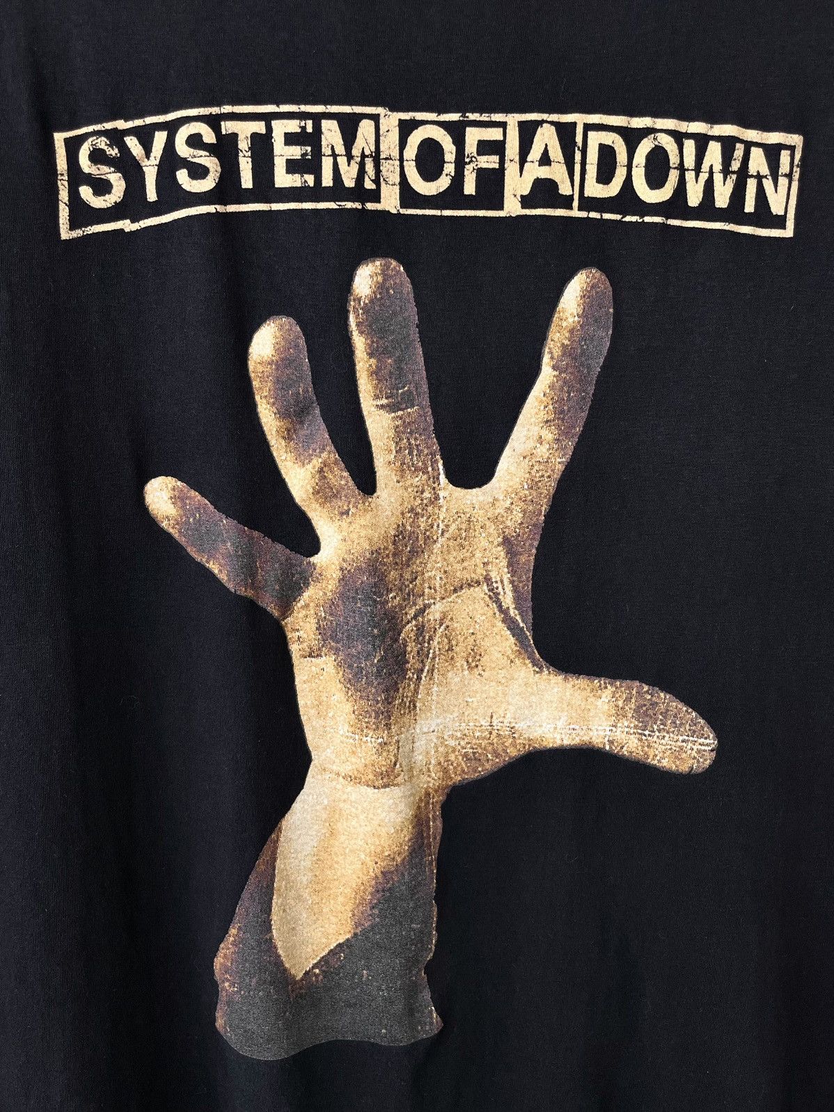 Band Tees System Of A Down SOAD Hand Vintage Style Y2K Band T-Shirt Size US L / EU 52-54 / 3 - 3 Thumbnail