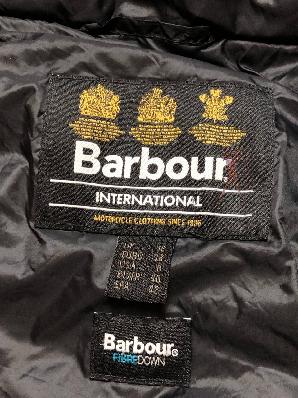Barbour Vintage Barbour Puffer Jacket Size 8 Size M / US 6-8 / IT 42-44 - 2 Thumbnail