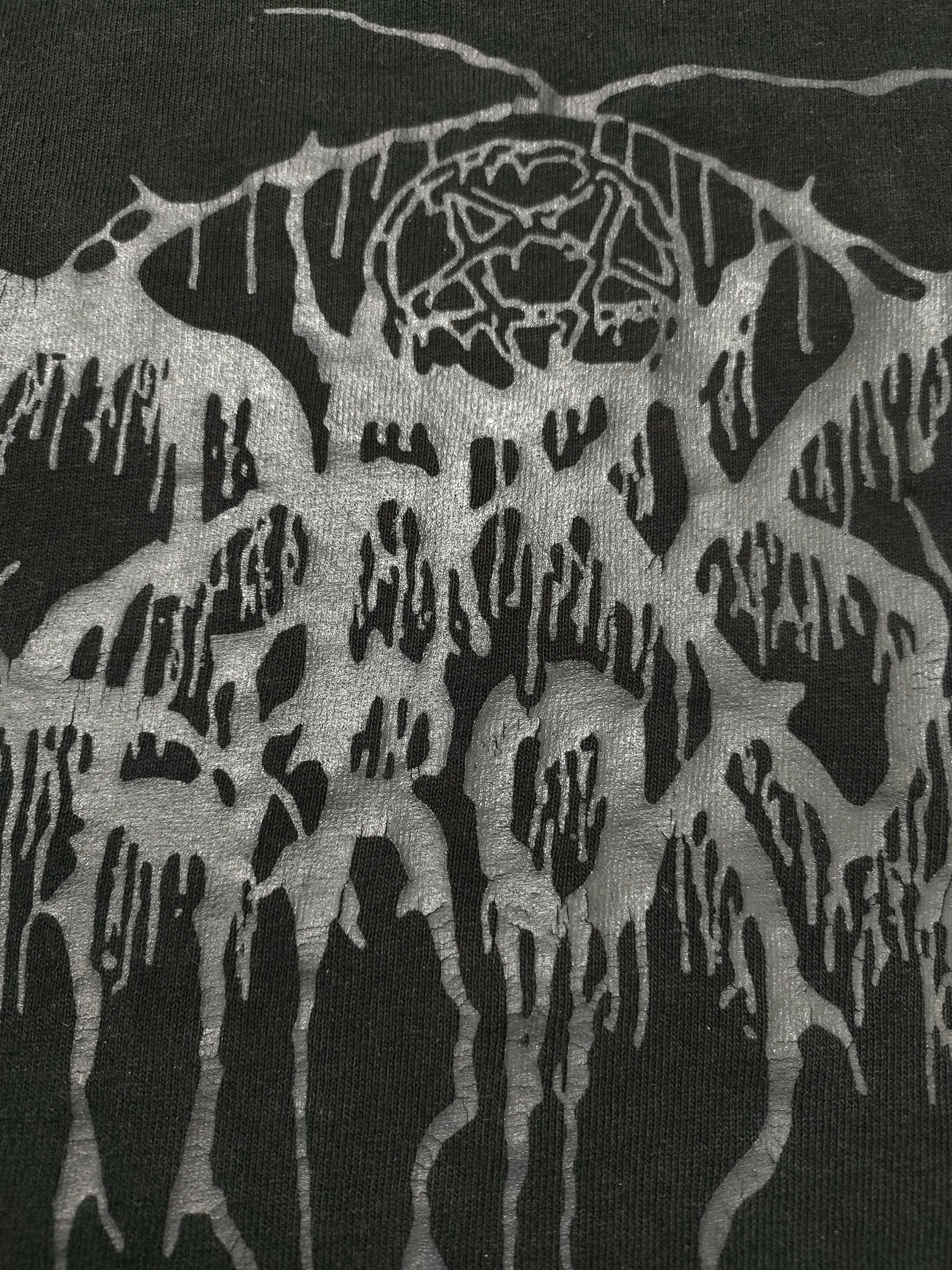 Band Tees Early 00s DARKTHRONE black on black print T-Shirt Size US L / EU 52-54 / 3 - 4 Thumbnail