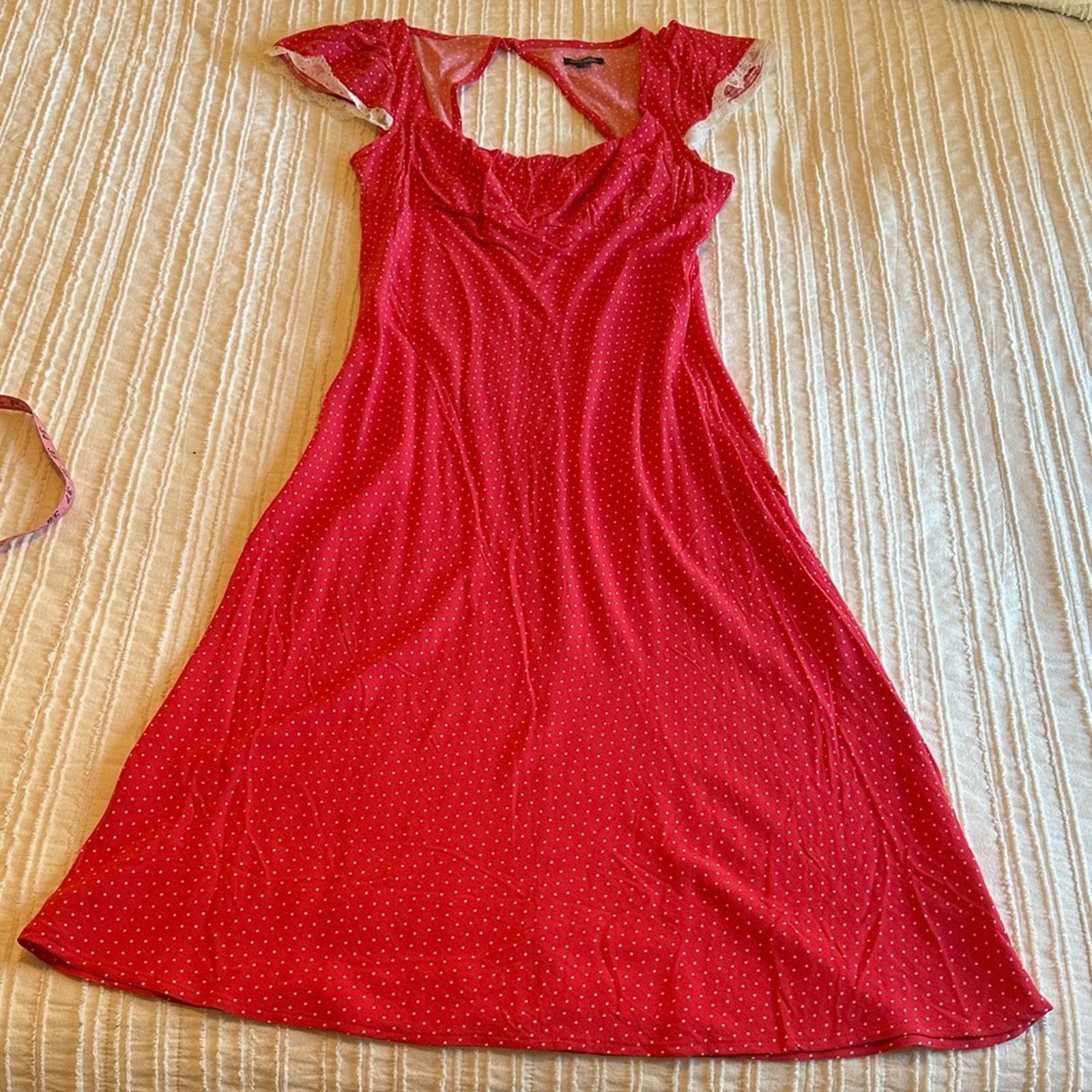 Other Flutter Cap Sleeve Maxi A-Line Dress Wild Fable Small NWOT Size S / US 4 / IT 40 - 3 Thumbnail