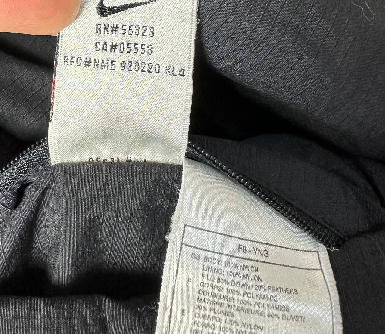 Nike × Vintage Vintage Nike Spellout Puffer revesible jacket size XLarge Size US XL / EU 56 / 4 - 8 Thumbnail