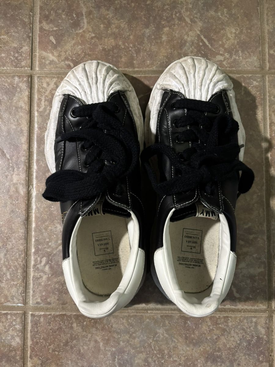 Maison MIHARA YASUHIRO Maison Mihara Yasuhiro Blakey OG Sole Leather Low Size US 12 / EU 45 - 2 Thumbnail