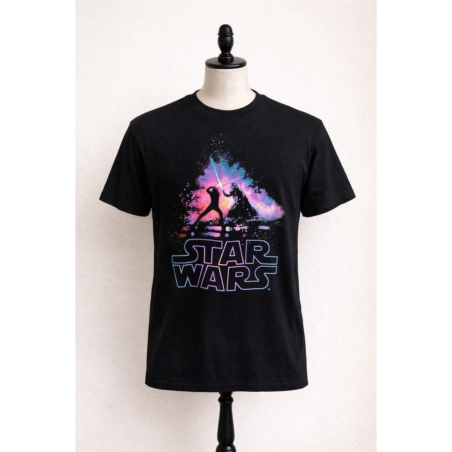 Star Wars Star Wars Lightsaber Duel Graphic T-Shirt Men’s Large Black Size US L / EU 52-54 / 3 - 1 Thumbnail