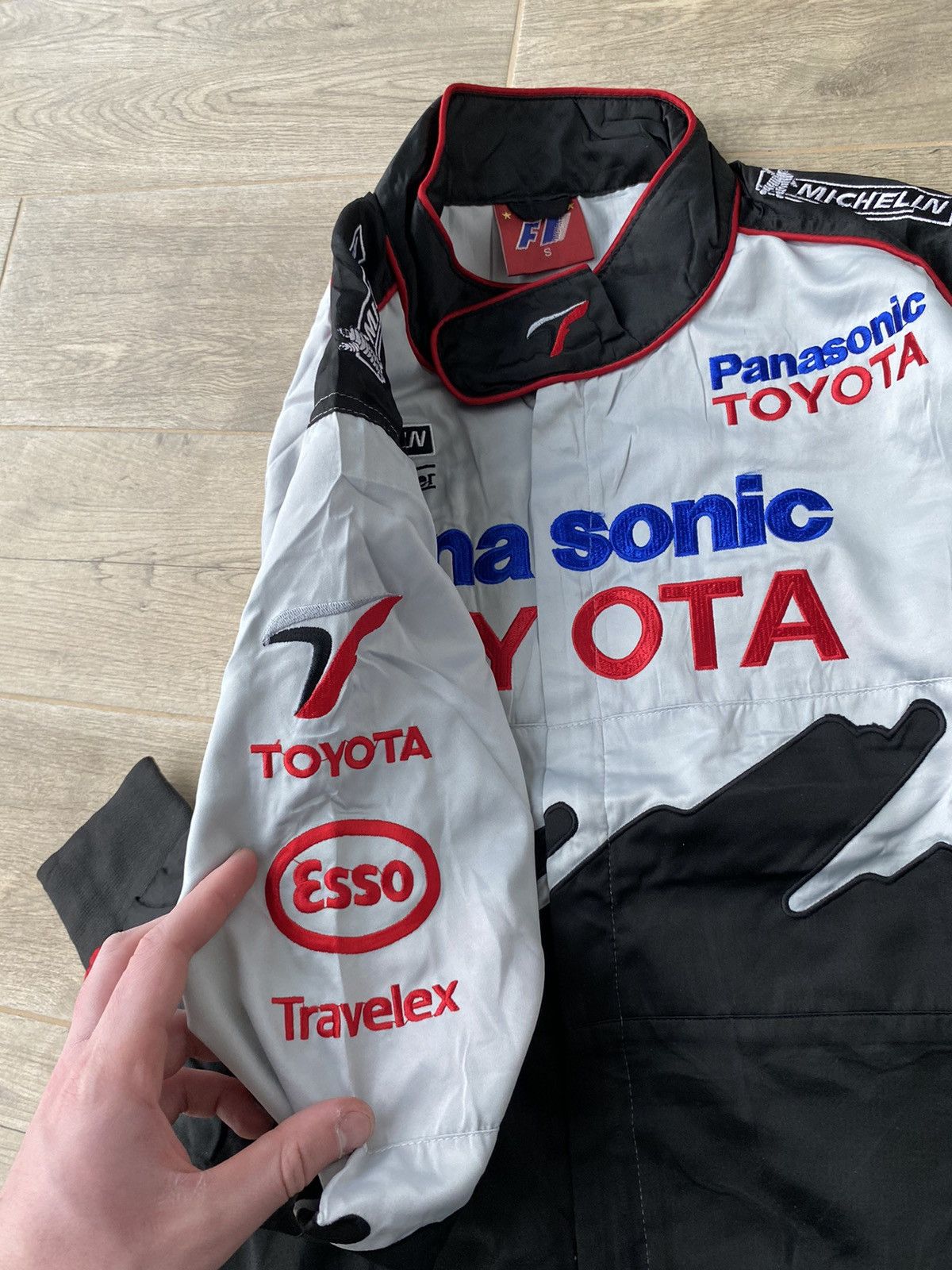 Formula 1 × Vintage Toyota Panasonic Formula 1 Racing Jacket Size US S / EU 44-46 / 1 - 8 Thumbnail
