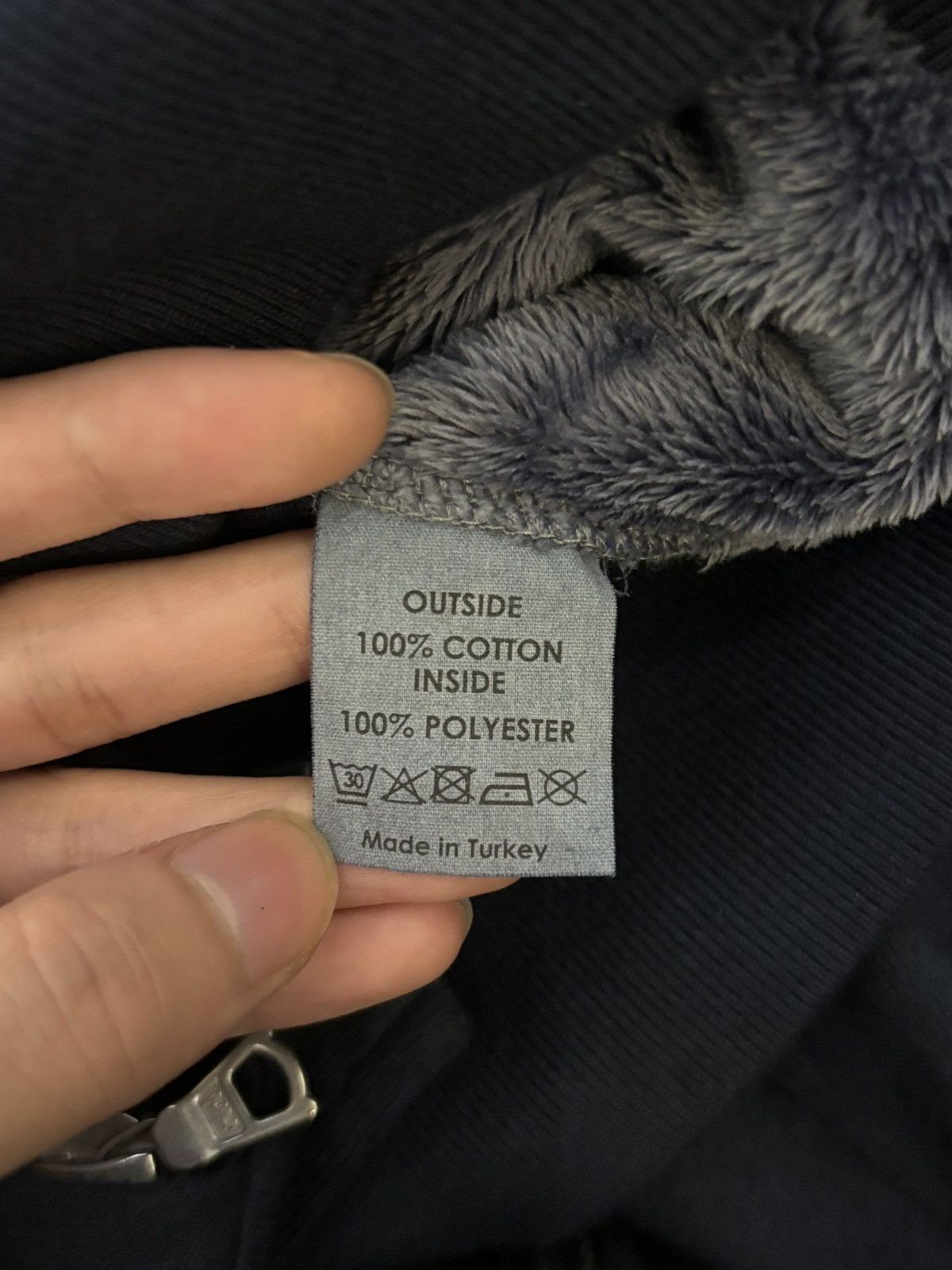 Dries Van Noten Dries Van Noten | Blue Velvet Asymmetric Zipper Jacket Size US M / EU 48-50 / 2 - 8 Thumbnail