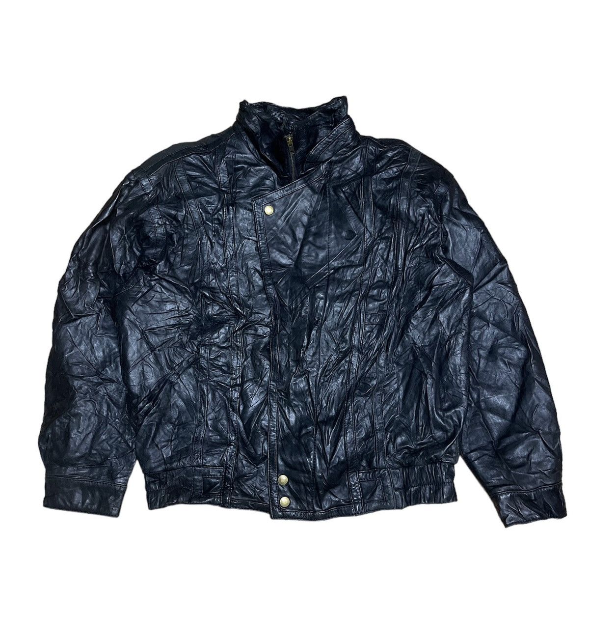 Japanese Brand × Vintage Japanese Wildoad Leather Jacket Size US M / EU 48-50 / 2 - 1 Thumbnail