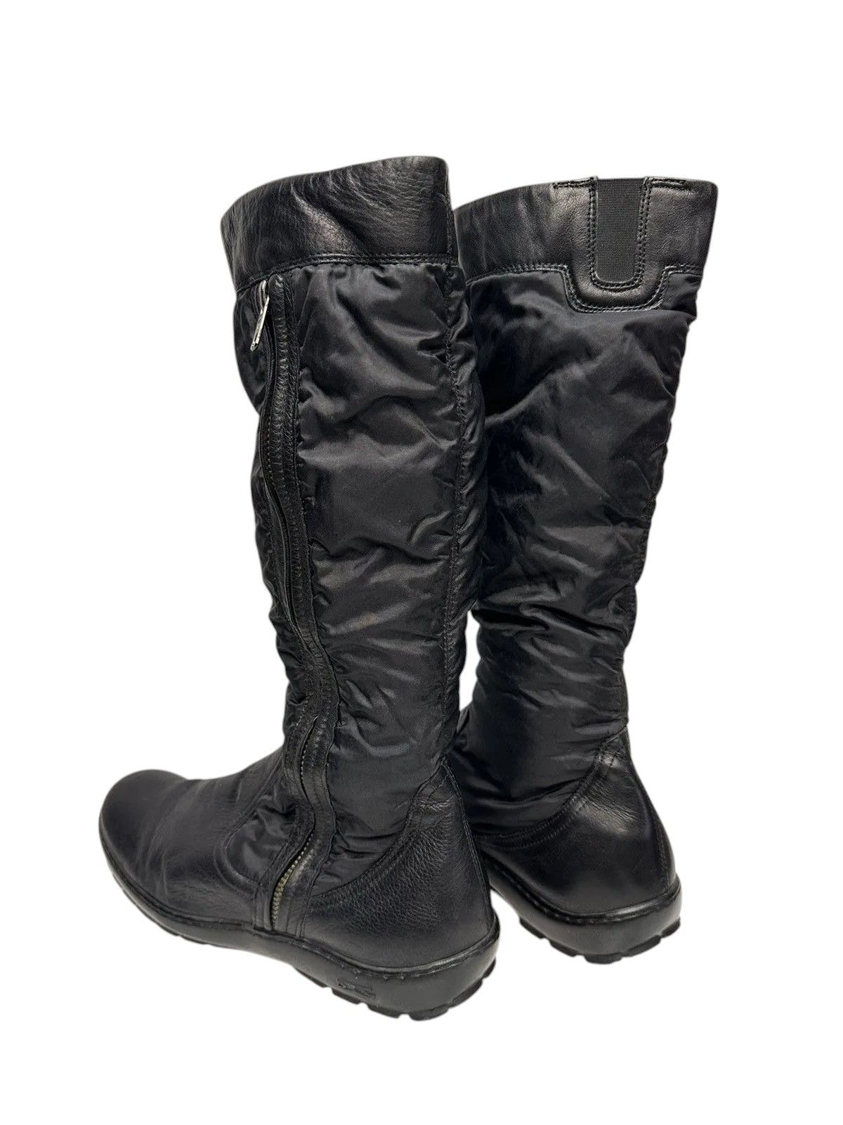 If Six Was Nine High slim fit black leather boots Maison Margiela 2000 style Size US 10 / IT 40 - 4 Thumbnail