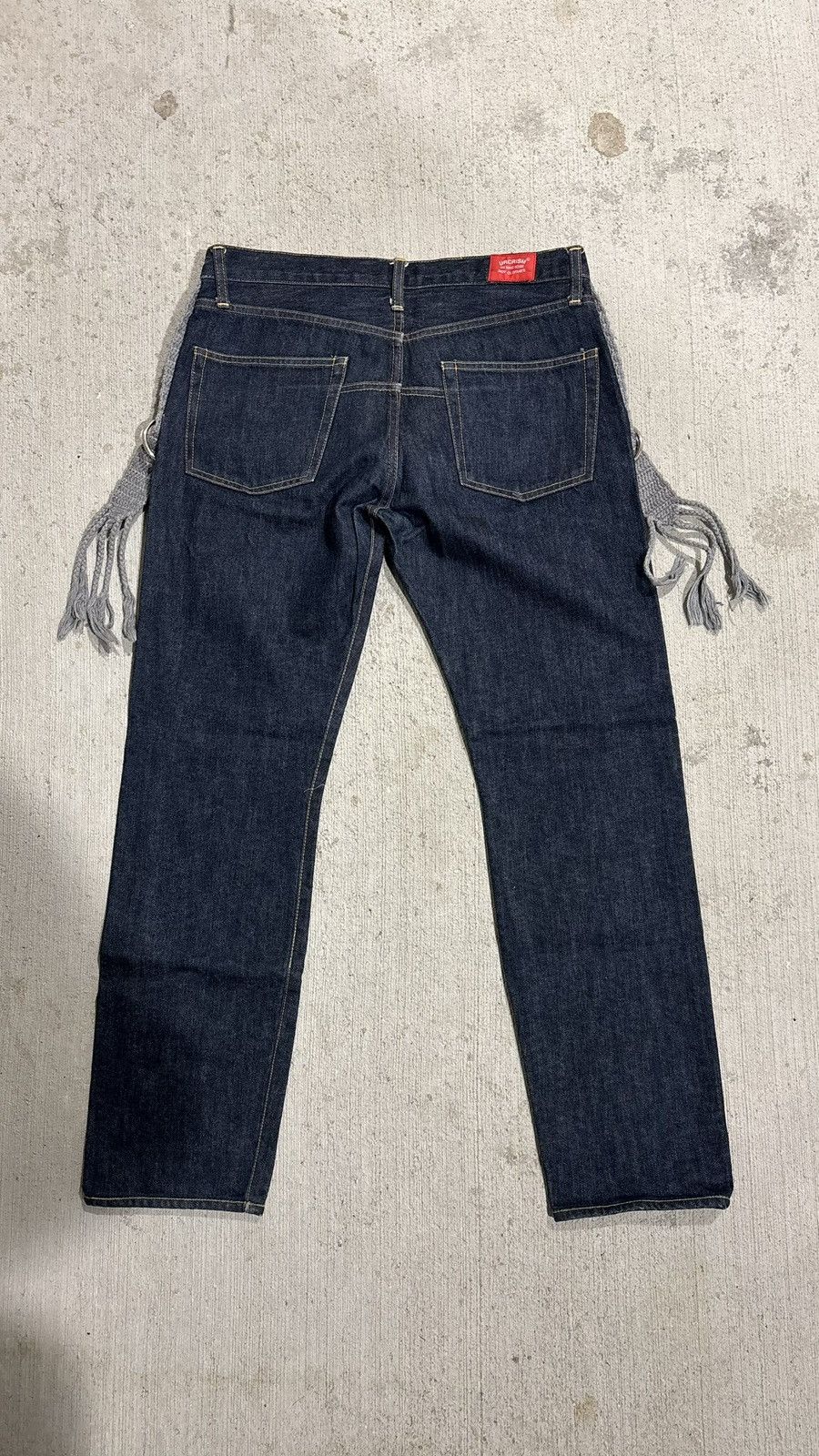 Jun Takahashi × Undercover Undercover SS2008 Summer Madness Tassels Denim Size US 32 / EU 48 - 11 Thumbnail