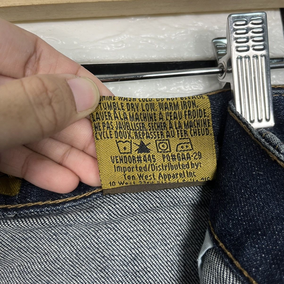 Japanese Brand Vintage Ross Thomson Utility Denim Jeans Size US 38 / EU 54 - 21 Thumbnail