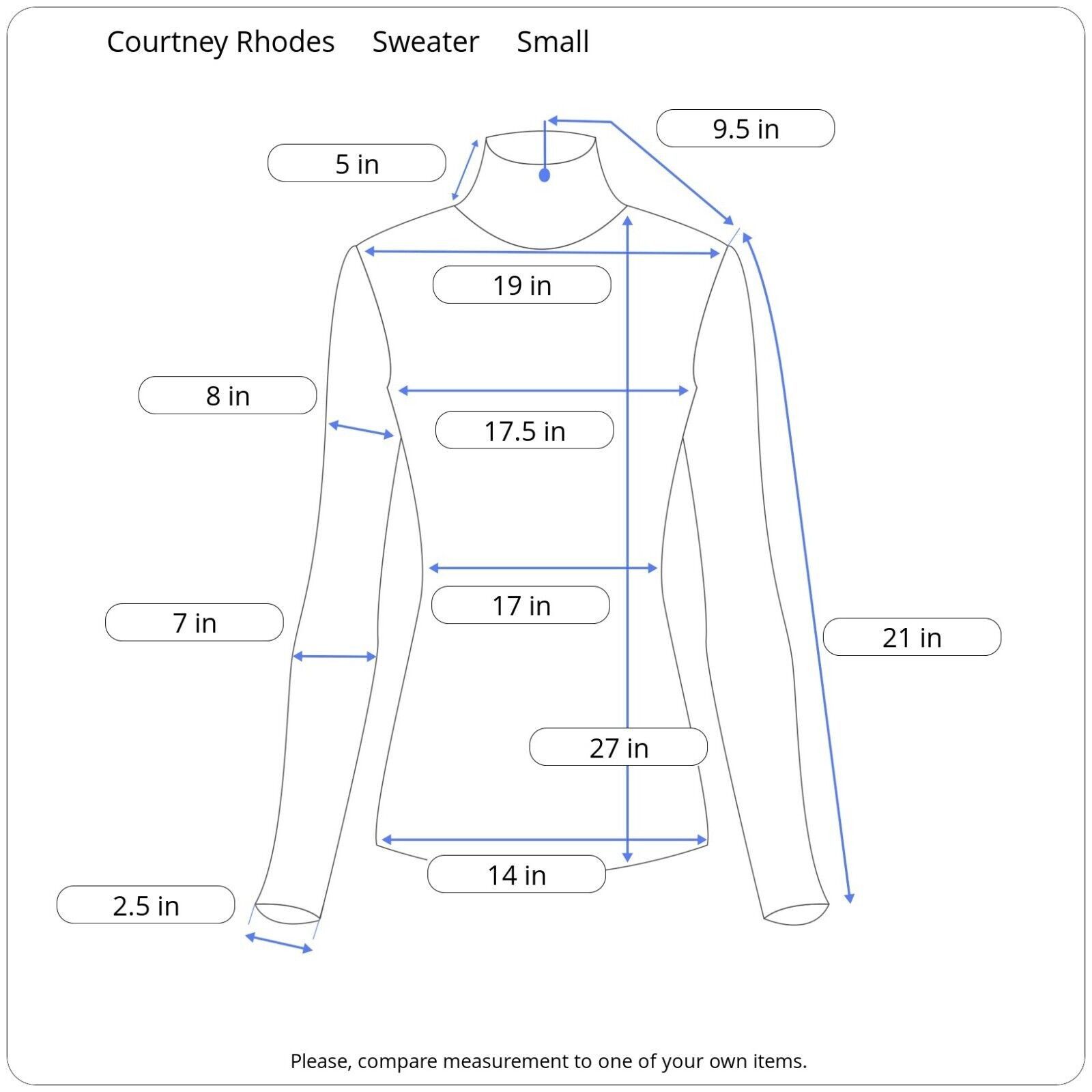 & Other Stories Courtney Rhodes Sweater Vintage S Wool Blend Basket Weave Size S / US 4 / IT 40 - 9 Thumbnail