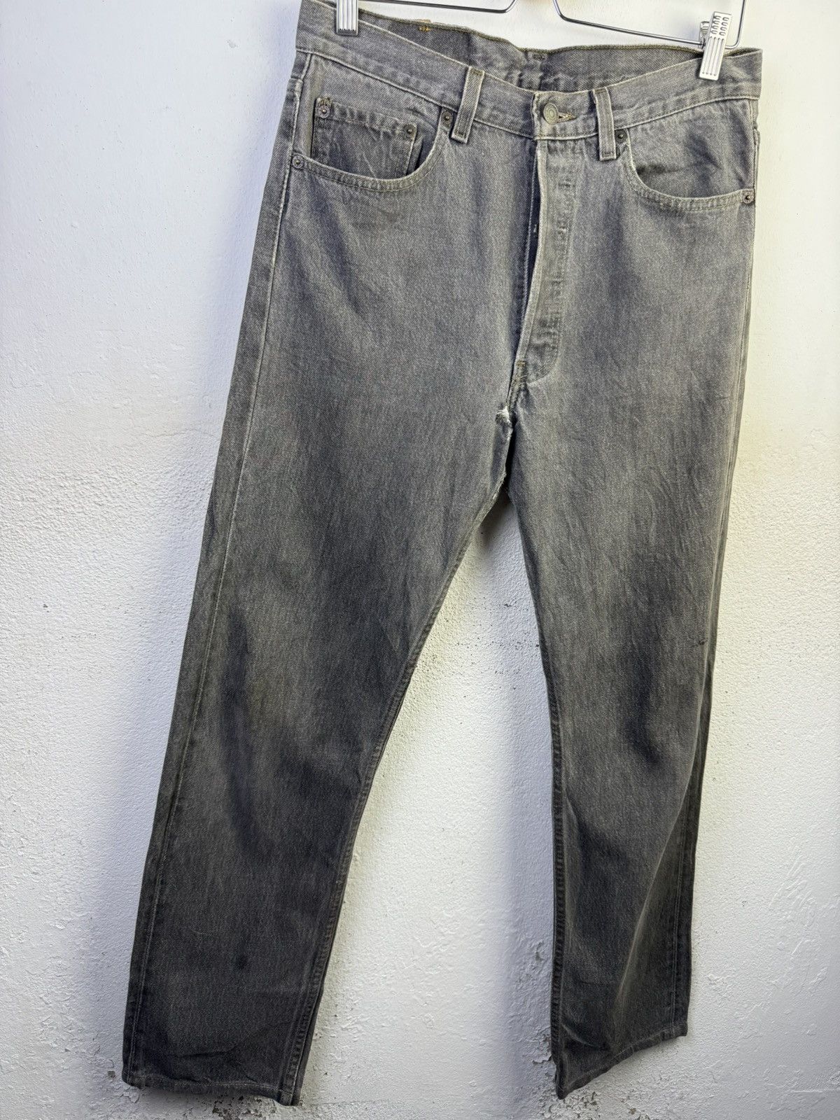 Levi's Vintage 80s Levis 501 Denim Pants Size US 32 / EU 48 - 2 Thumbnail