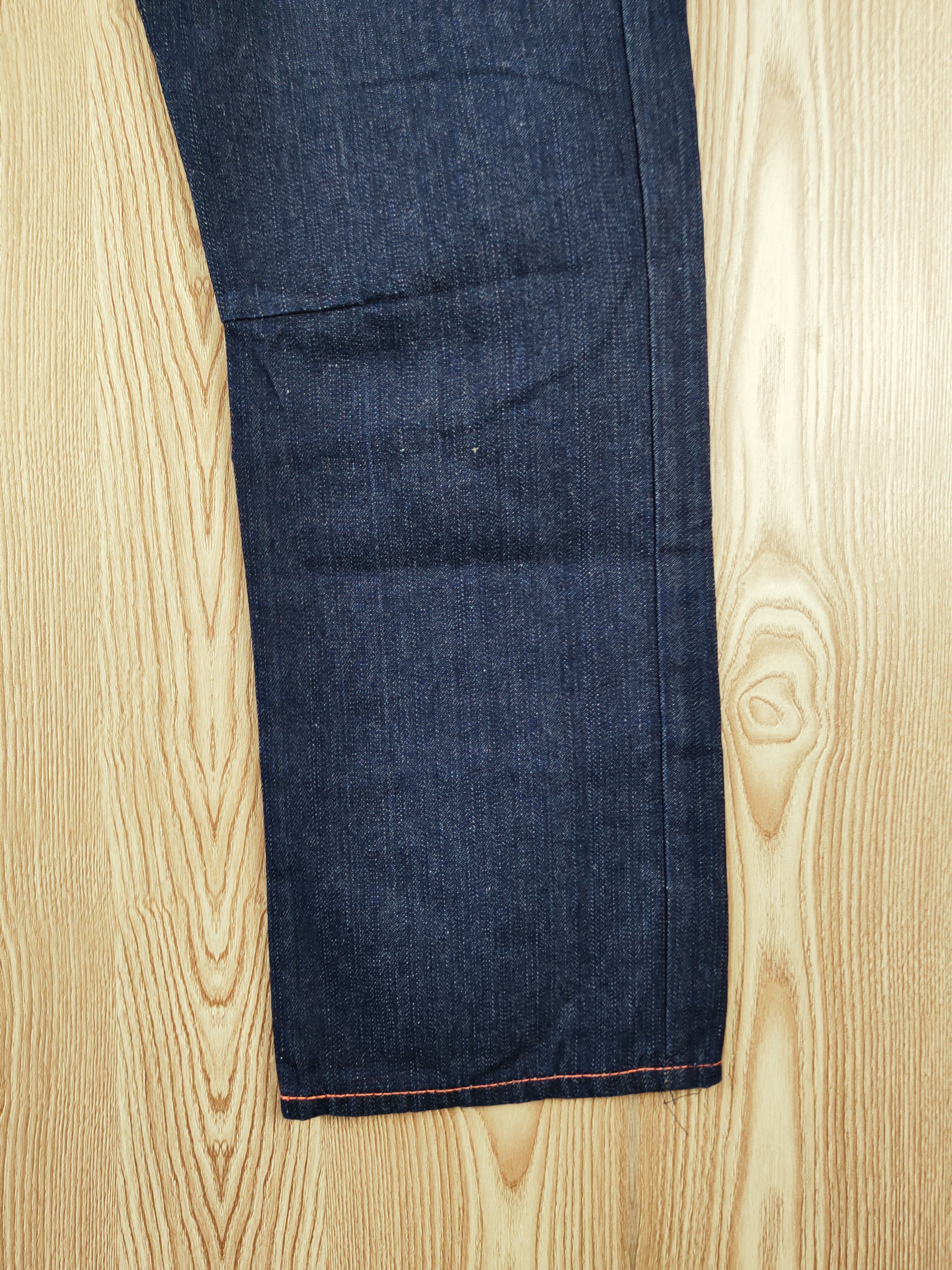 Japanese Brand Japan Dark Blue Distressed Ripped Jeans #W214 Size US 35 - 6 Thumbnail