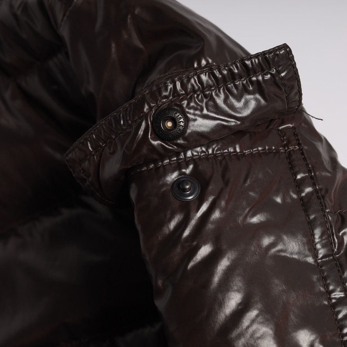 Moncler Moncler Vintage Bady Down Puffer Jacket Brown Size L / US 10 / IT 46 - 18 Thumbnail