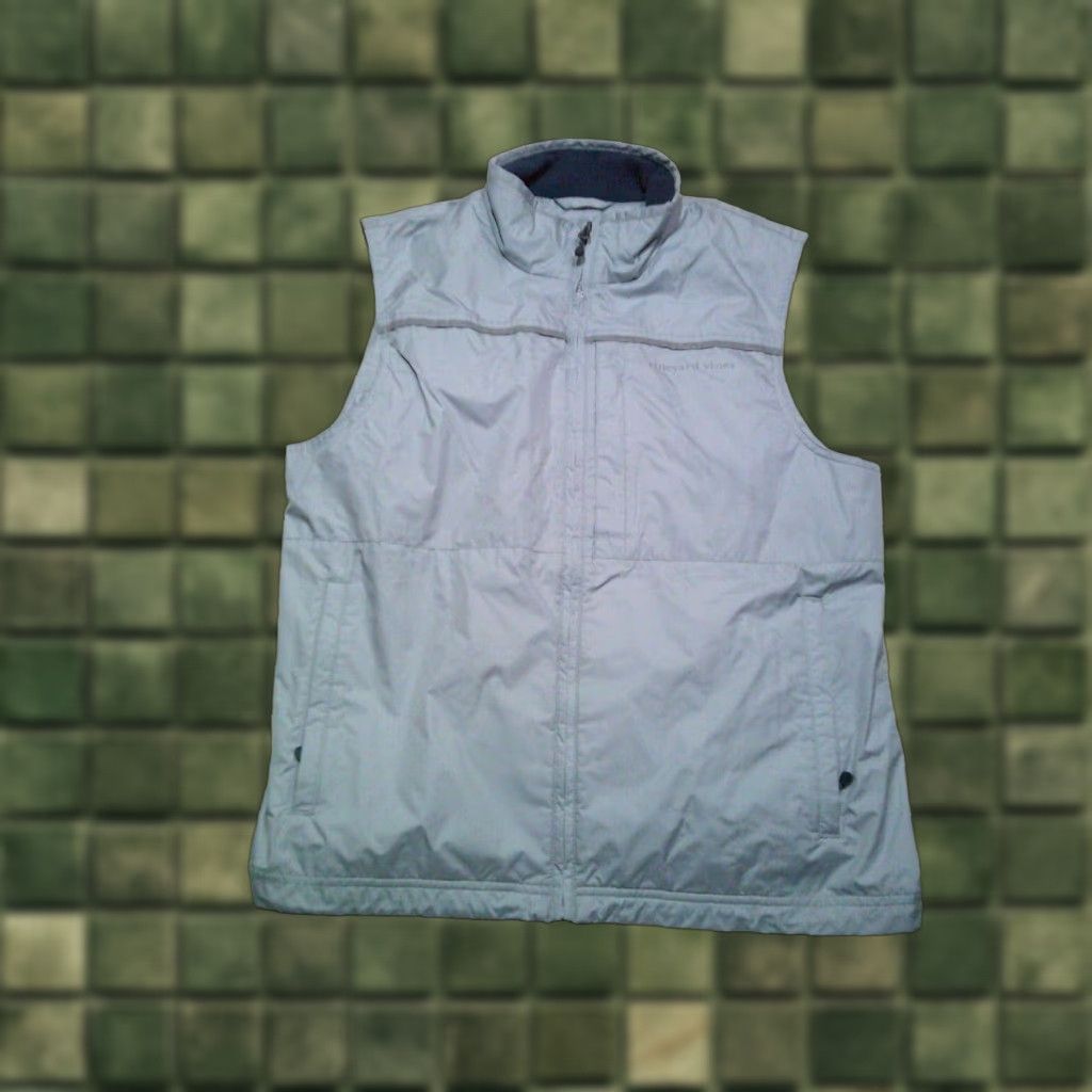 Vineyard Vines Vineyard Vines Performance Full Zip Vest Mens M Gray Reflective Windbreaker Category: Vest Size US M / EU 48-50 / 2 - 1 Thumbnail