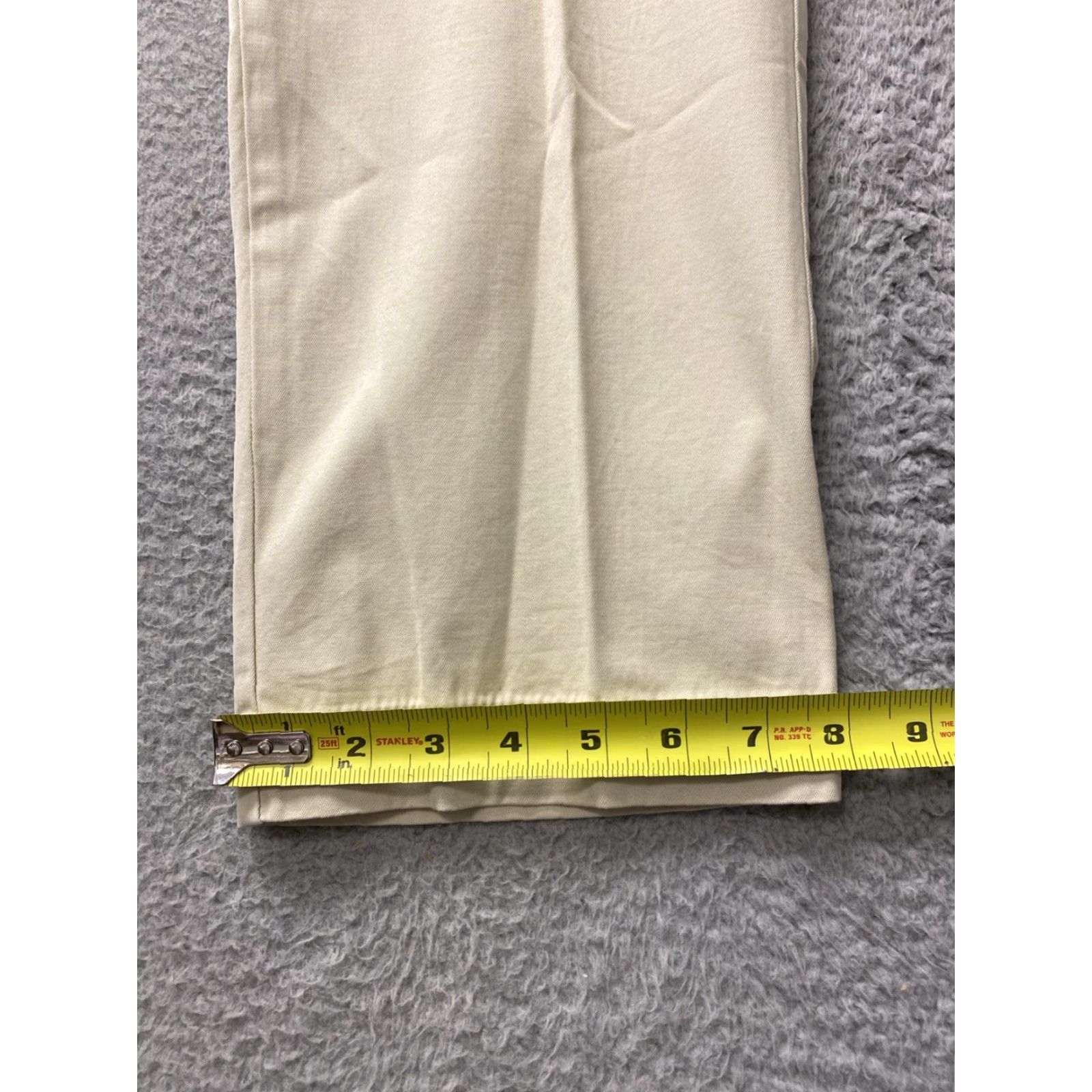 Tommy Hilfiger Tommy Hilfiger Chino Pants Dress Pants 36x30 Mens Modern Beige Regular Inseam 30 Beige City Wedding Preppy Stretch Size US 36 / EU 52 - 5 Thumbnail